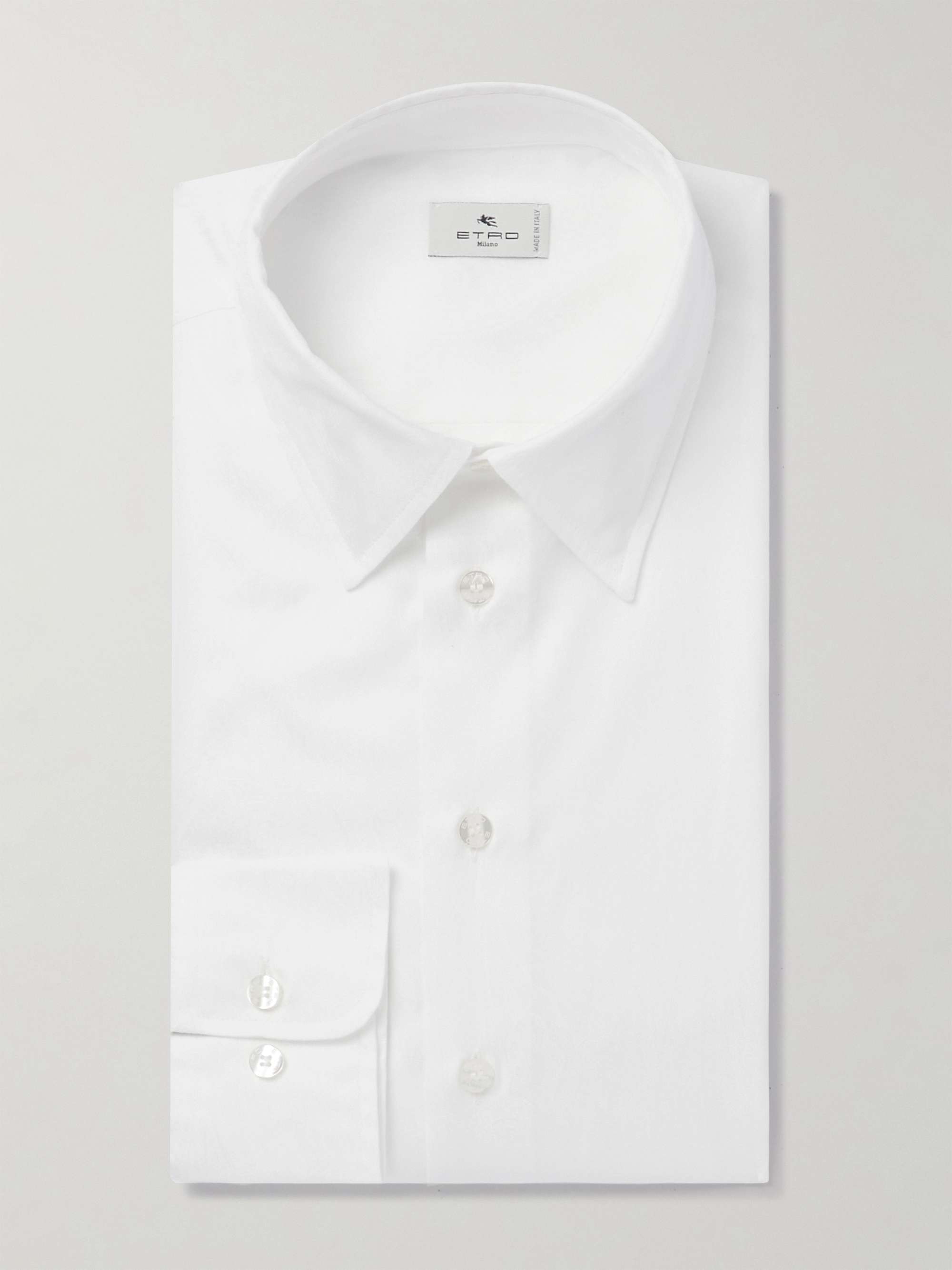 ETRO Paisley Cotton-Jacquard Shirt