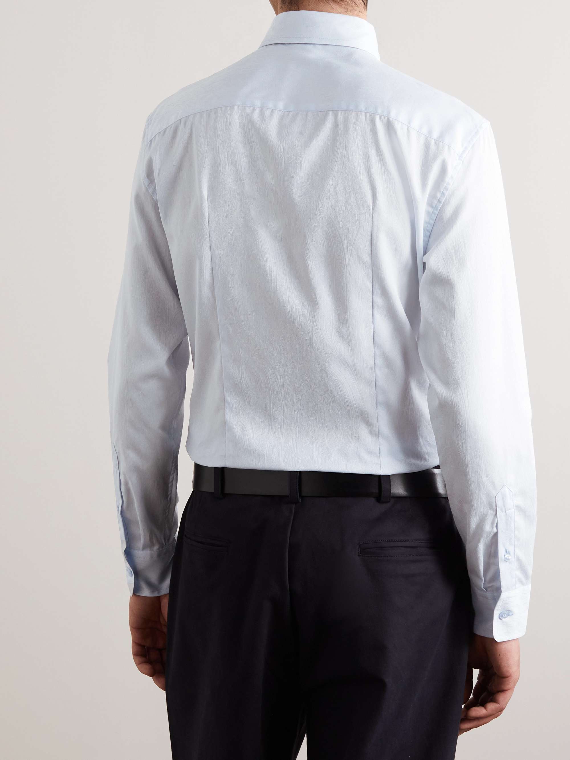 ETRO Paisley Cotton-Jacquard Shirt