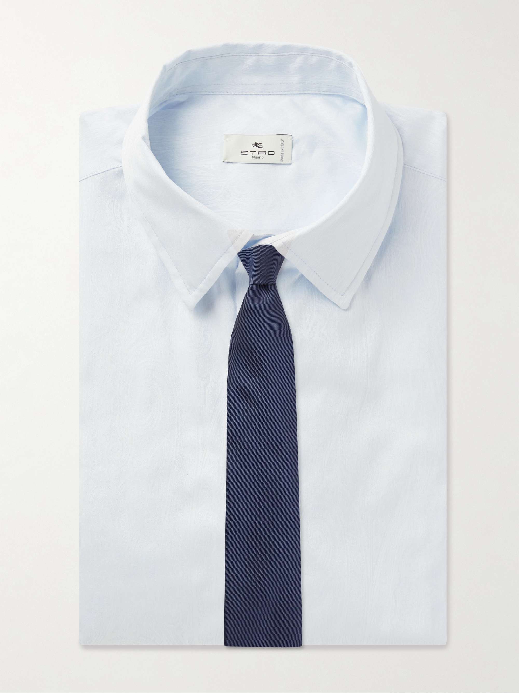 ETRO Paisley Cotton-Jacquard Shirt