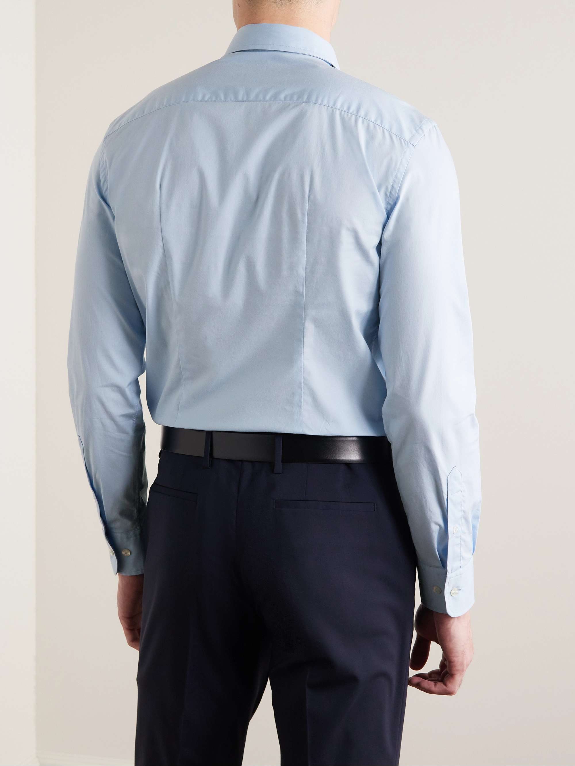 ETRO Slim-Fit Stretch-Cotton Shirt