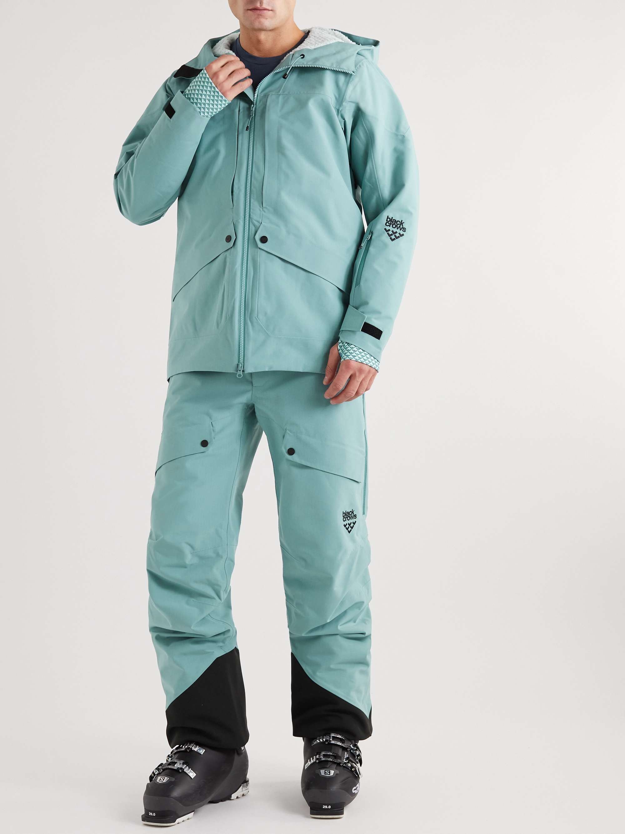 BLACK CROWS Ora Body Map Recycled Ripstop Hooded Parka