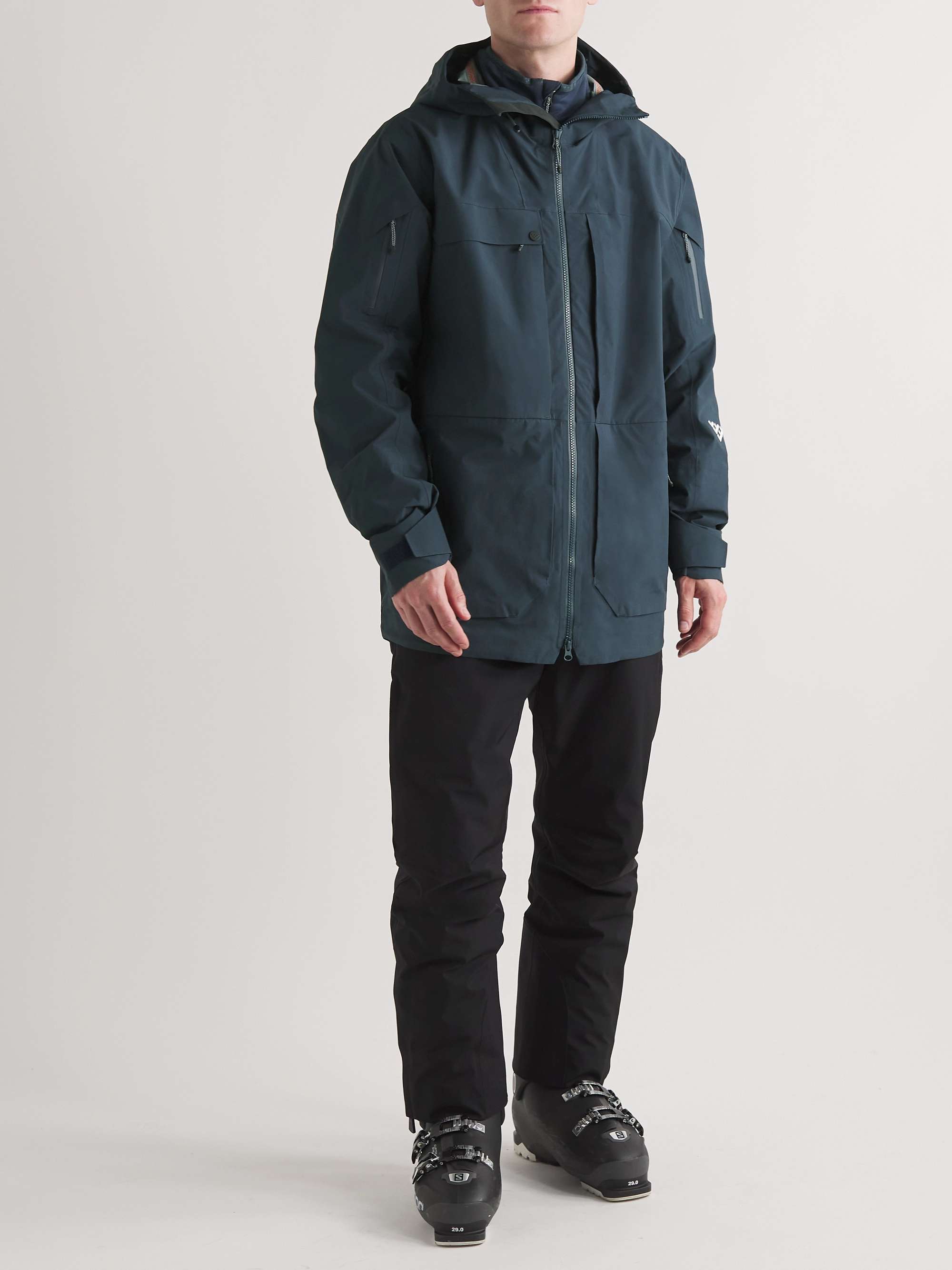 Black Moriond Ski Jacket - Windbreakers & Raincoats for Men