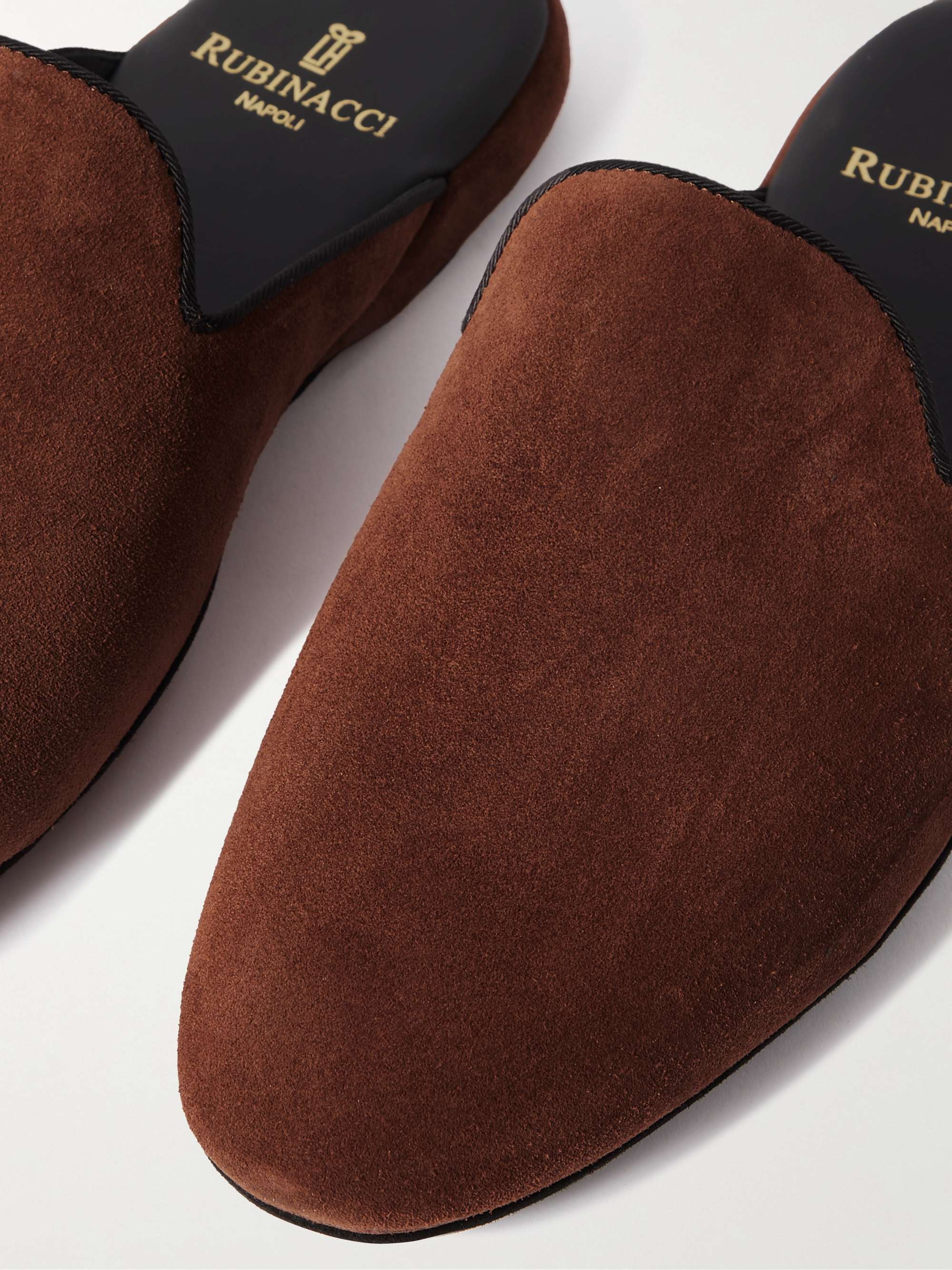 RUBINACCI Comfort Suede Slippers