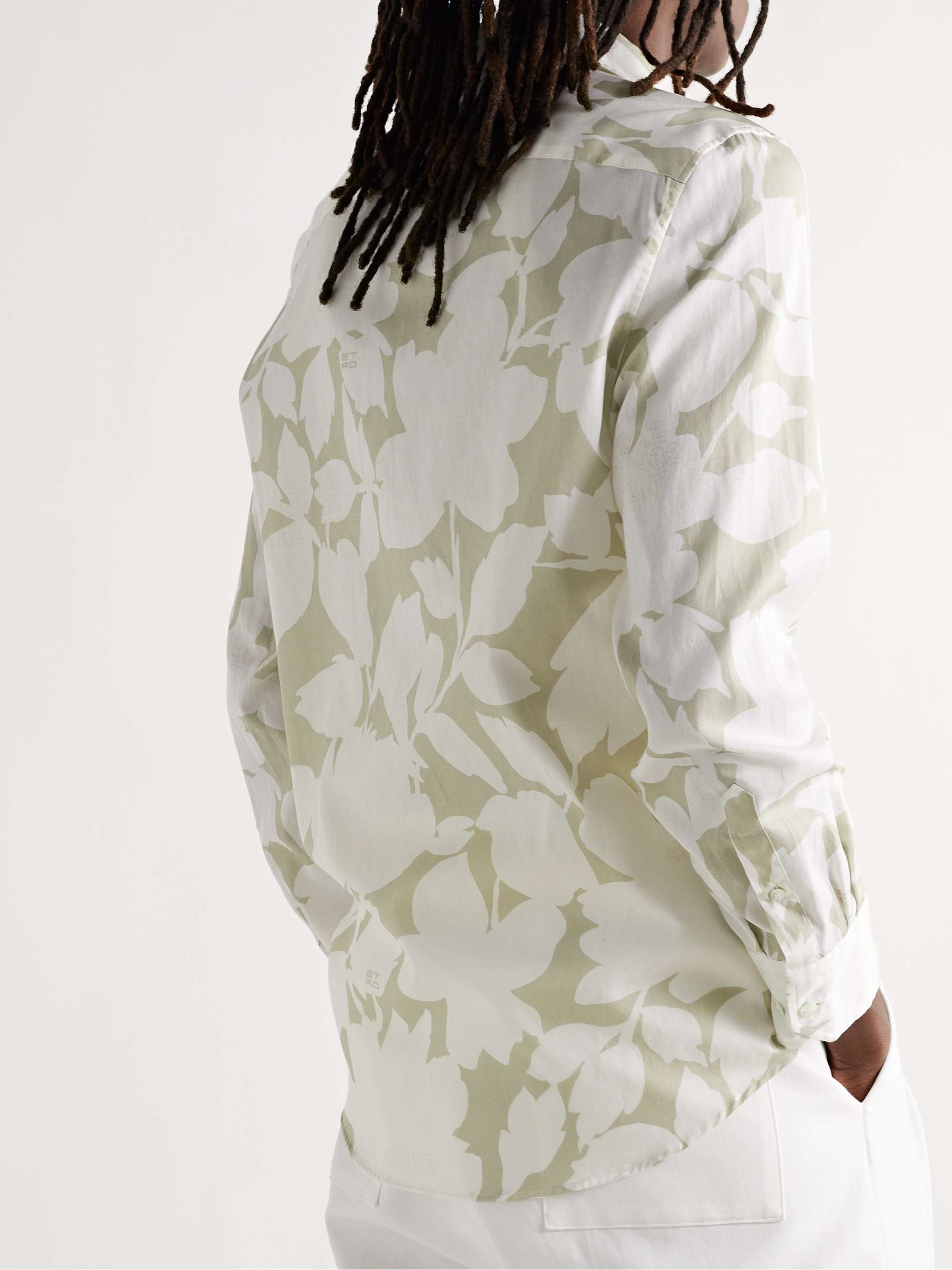 ETRO Floral-Print Cotton Shirt