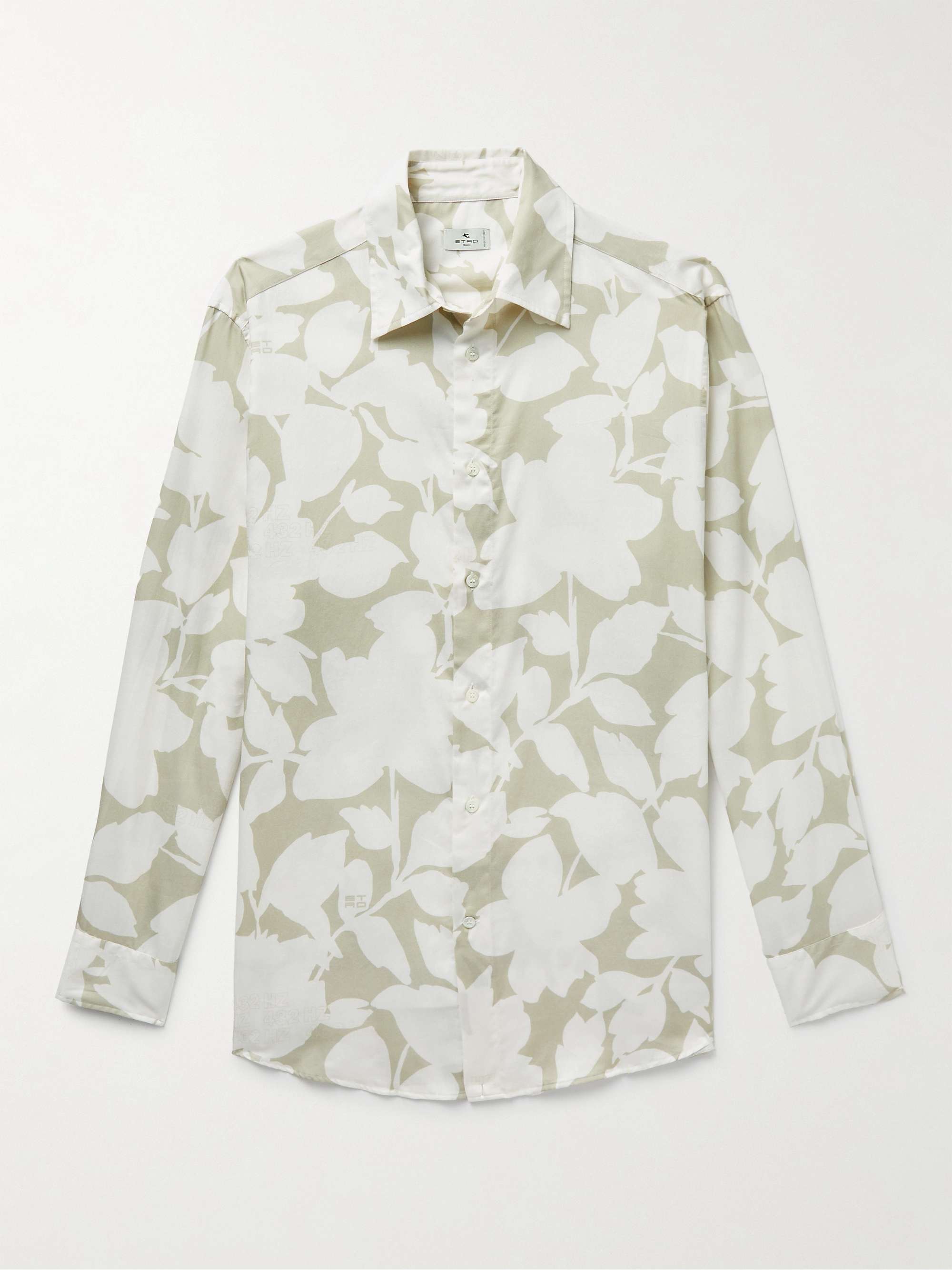 ETRO Floral-Print Cotton Shirt
