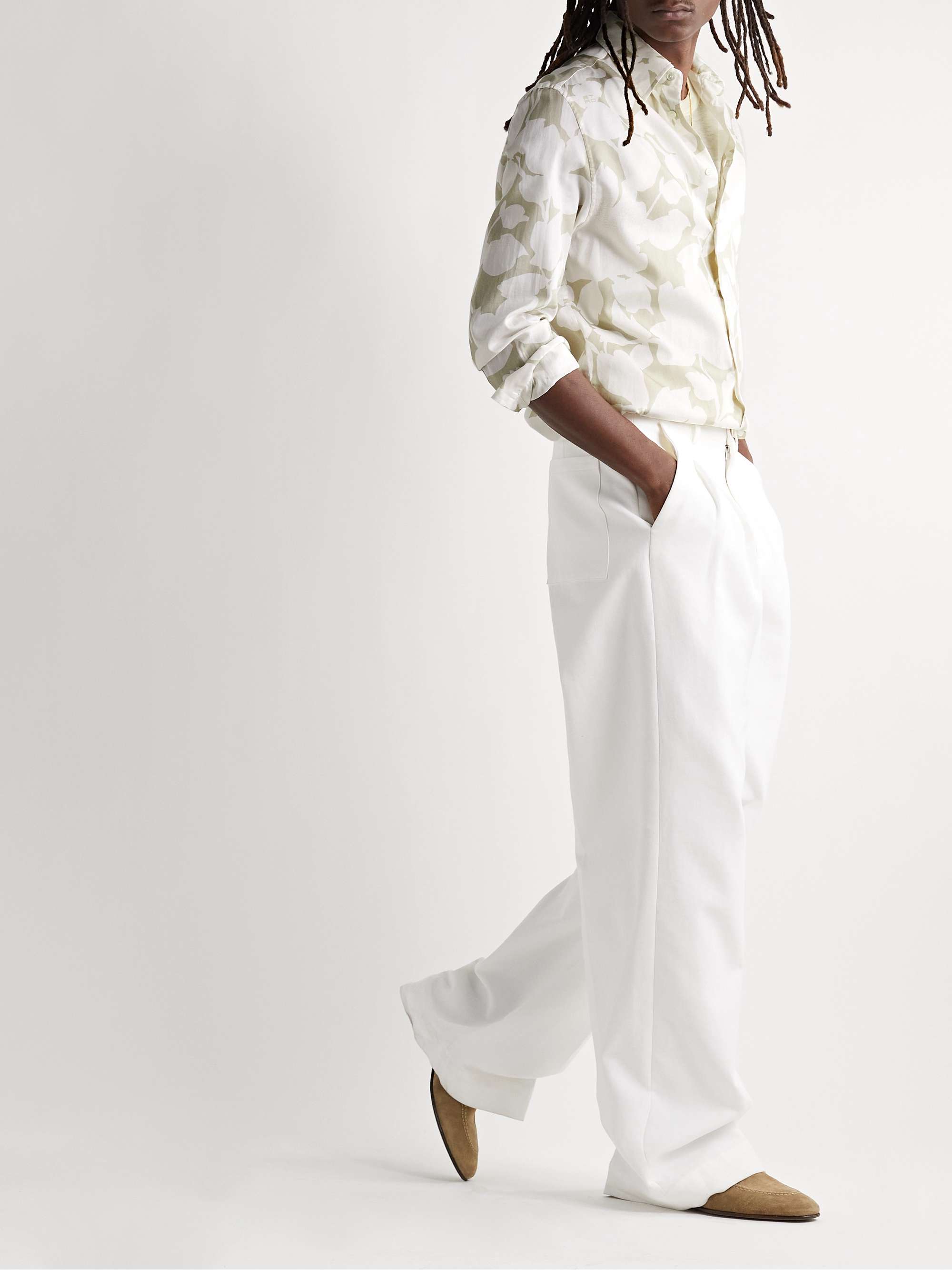 ETRO Floral-Print Cotton Shirt