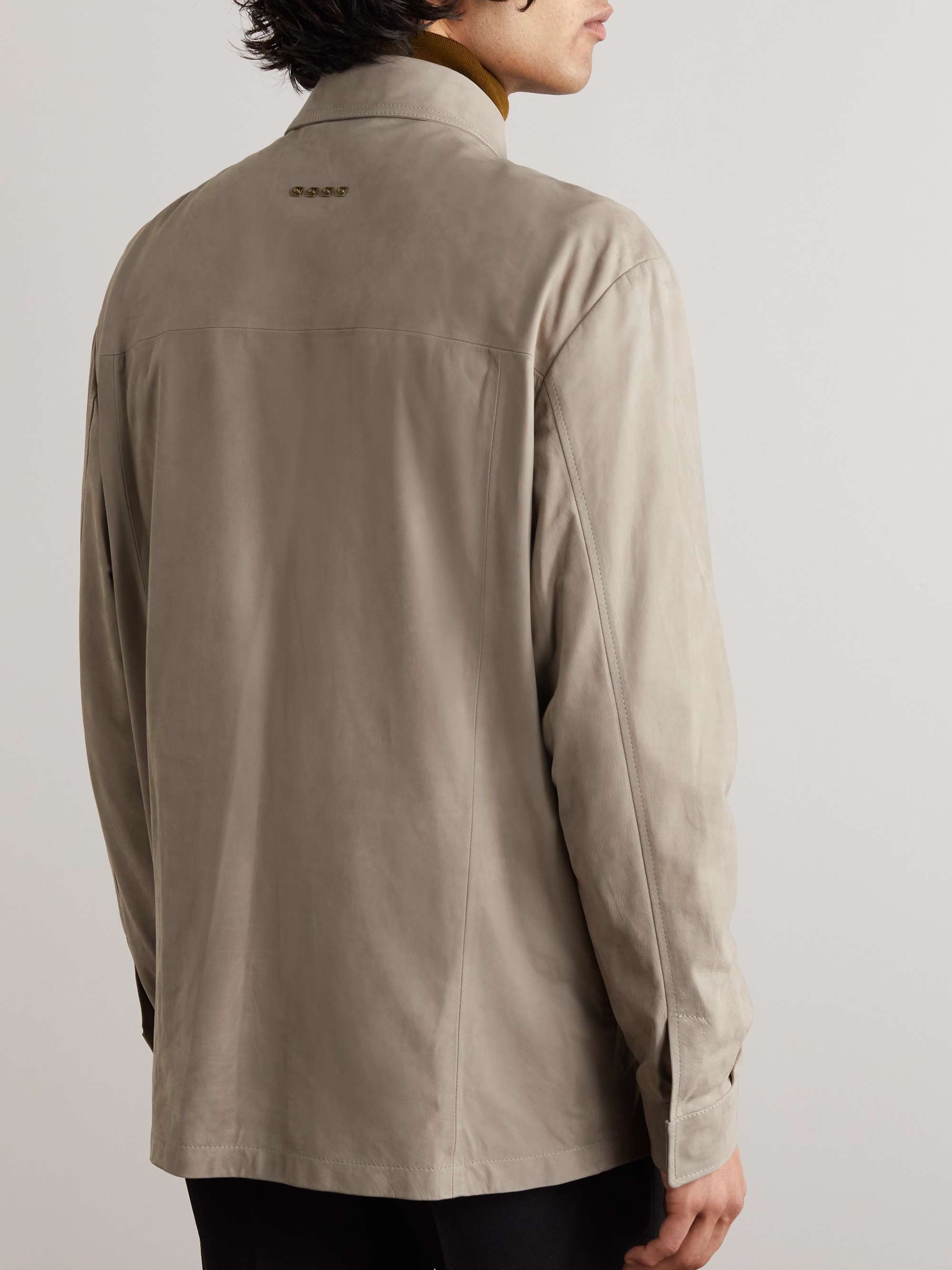 ETRO Suede Shirt Jacket