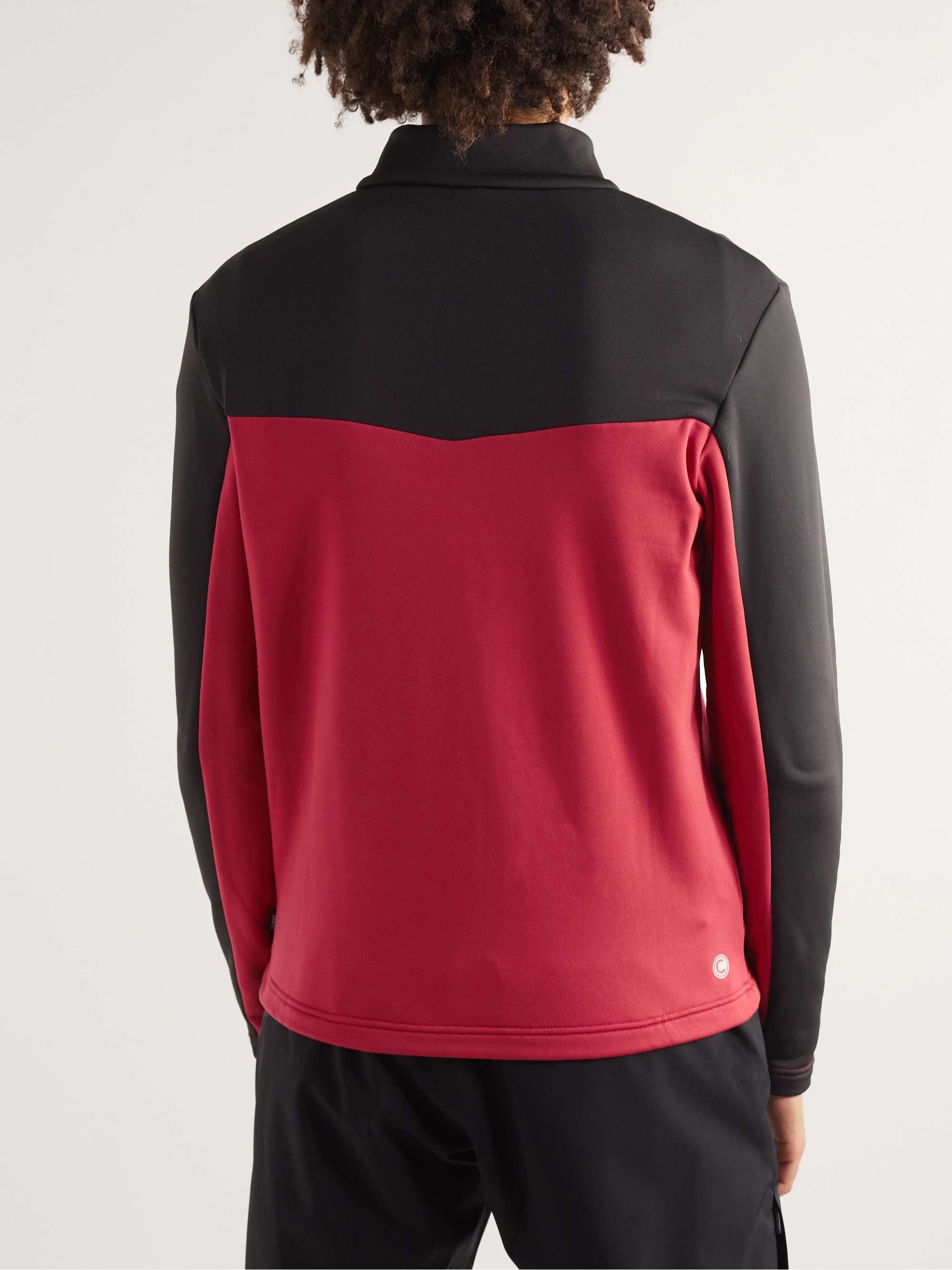 COLMAR Slim-Fit Jersey Zip-Up Ski Sweatshirt
