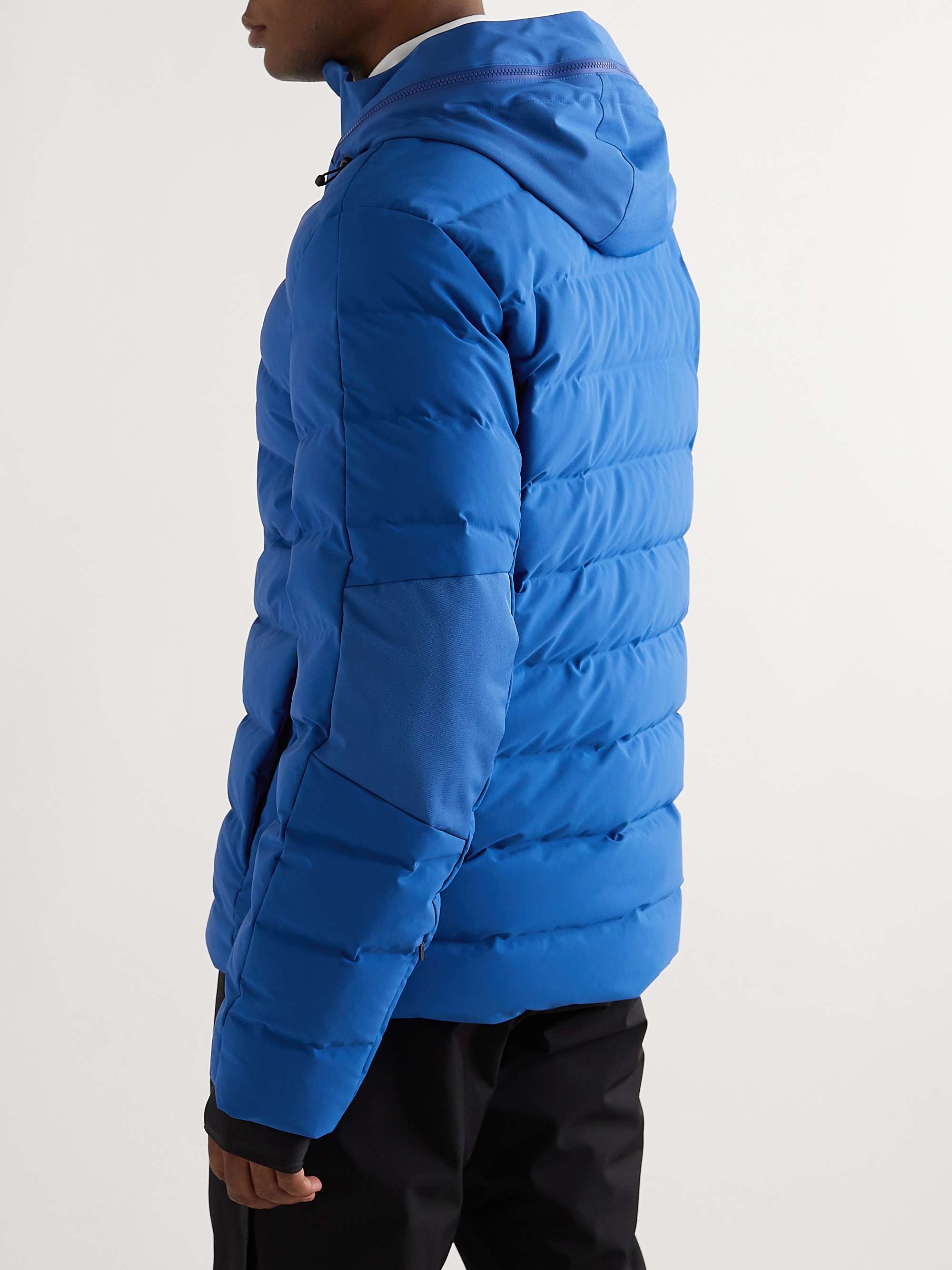 COLMAR Logo-Print Quilted Hooded Down Ski Jacket