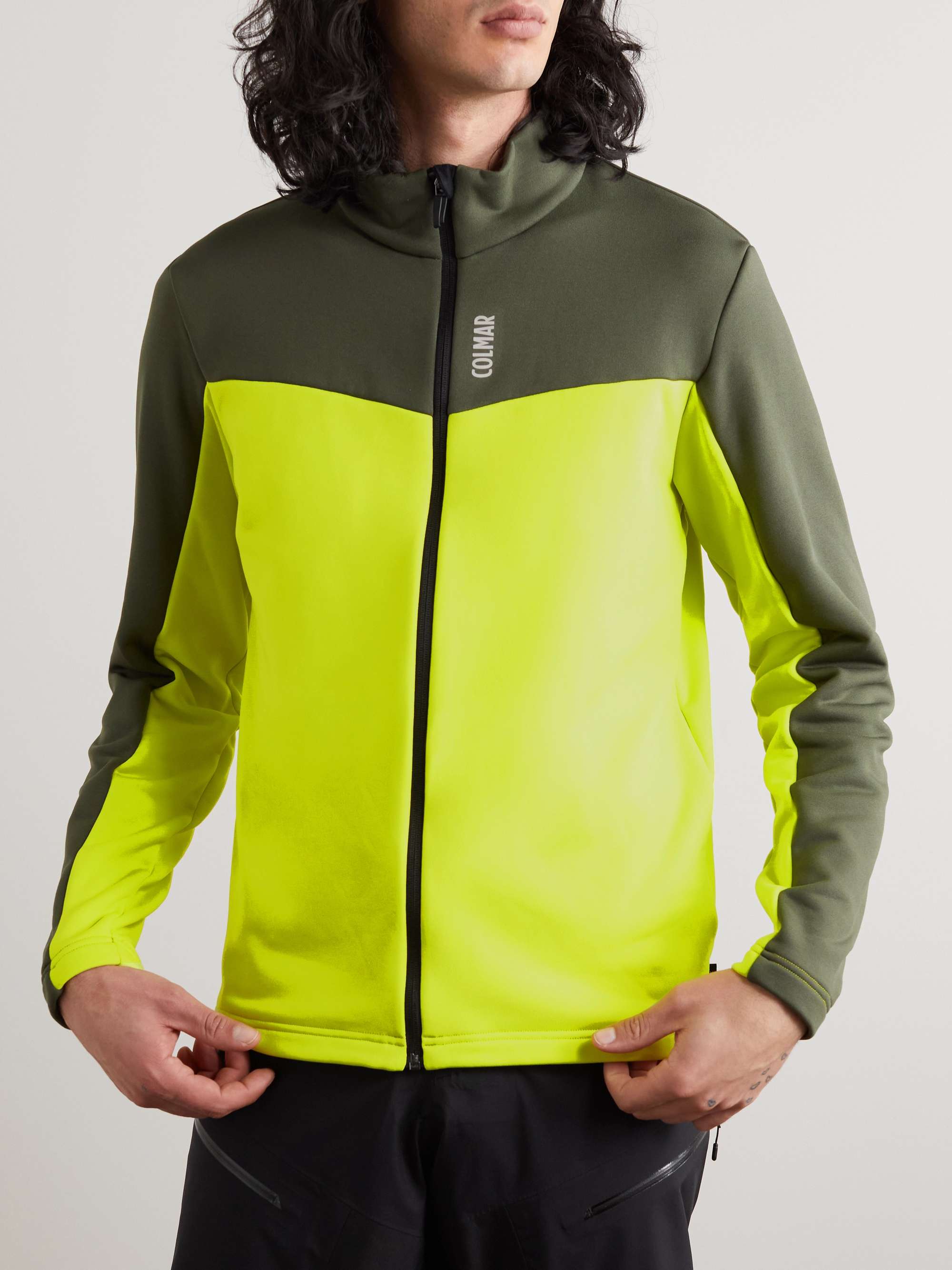 COLMAR Slim-Fit Jersey Zip-Up Ski Sweatshirt