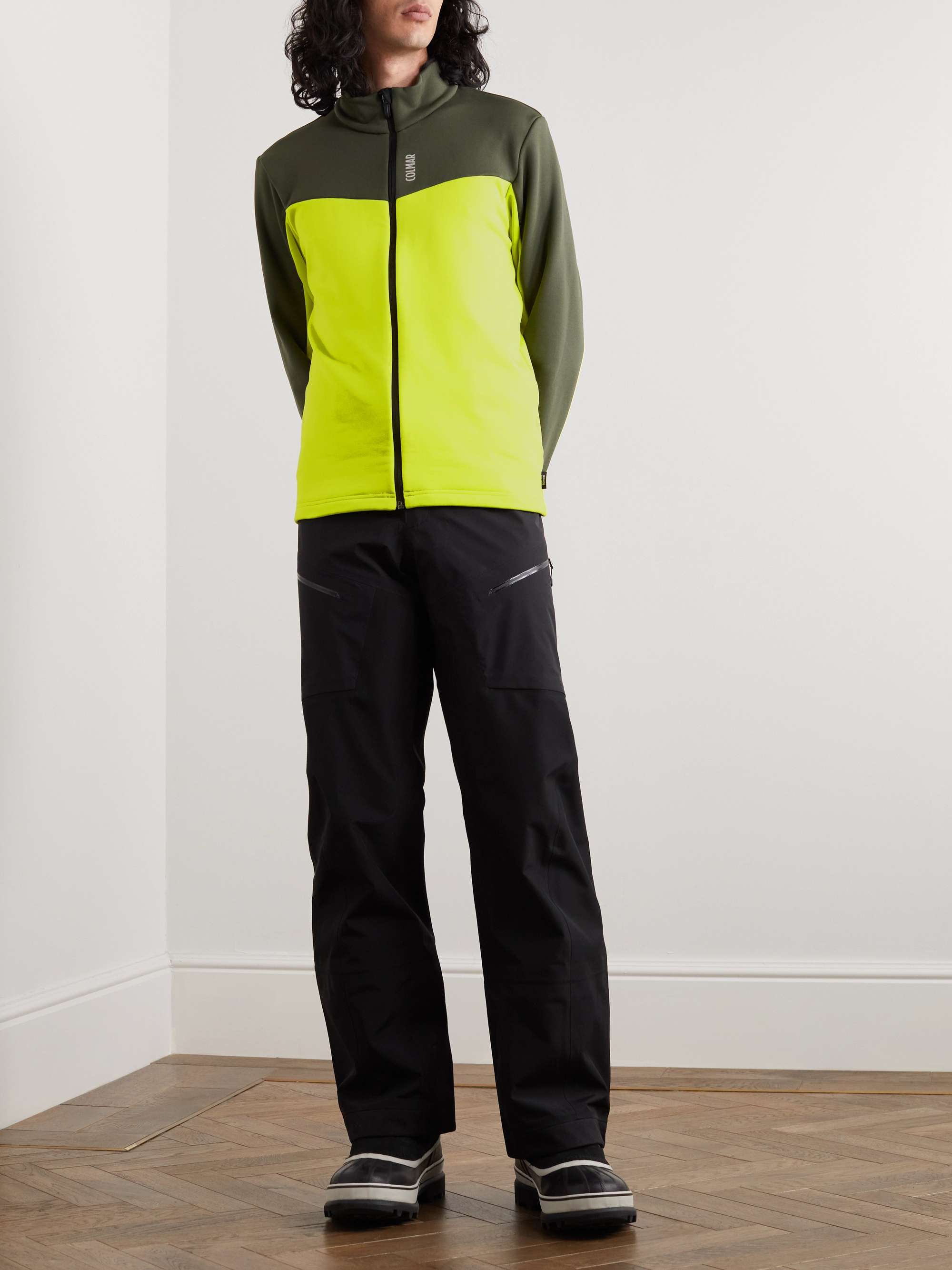 COLMAR Slim-Fit Jersey Zip-Up Ski Sweatshirt