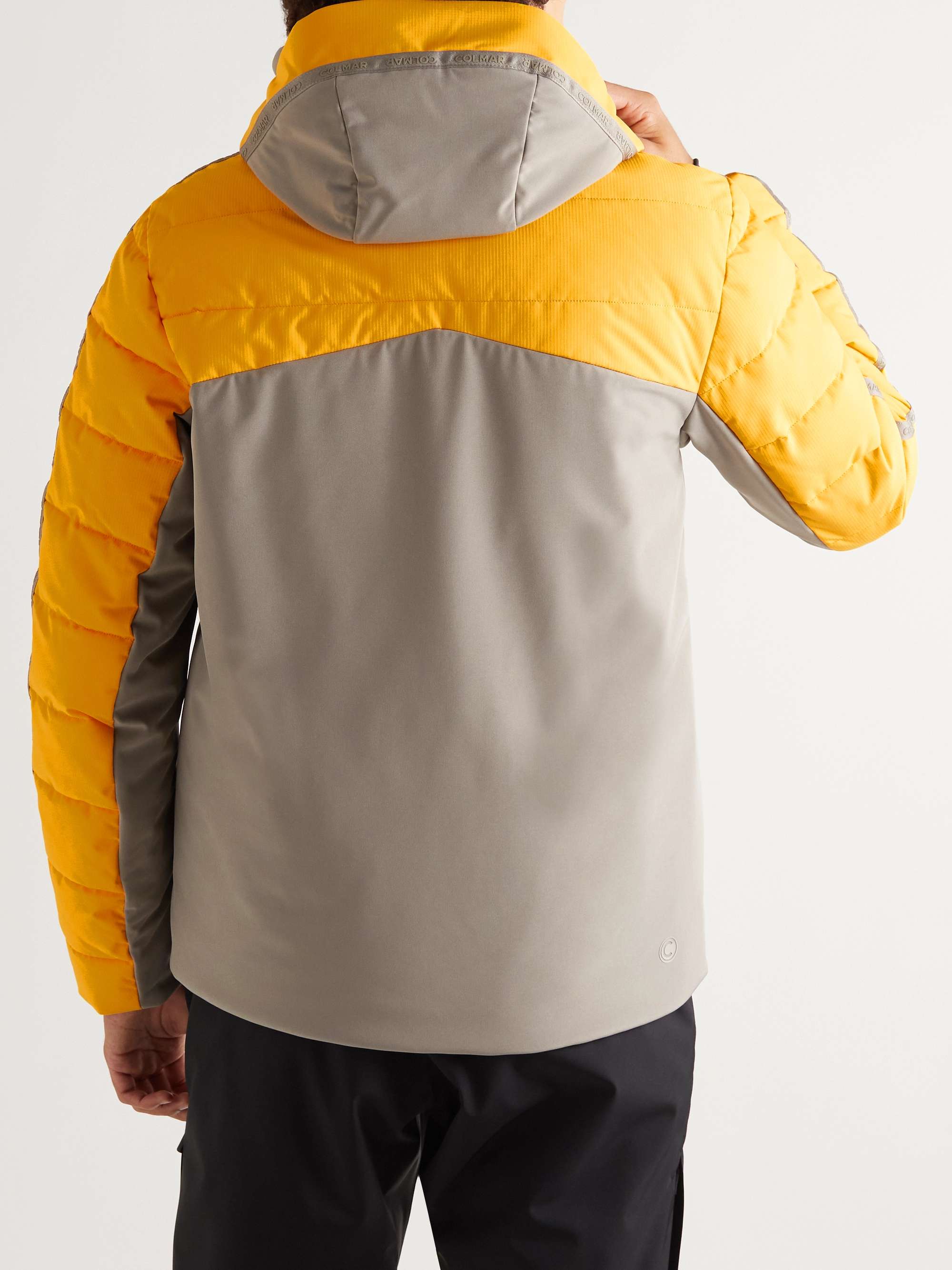 COLMAR 1395 Padded Ripstop and Shell Hooded Ski Jacket