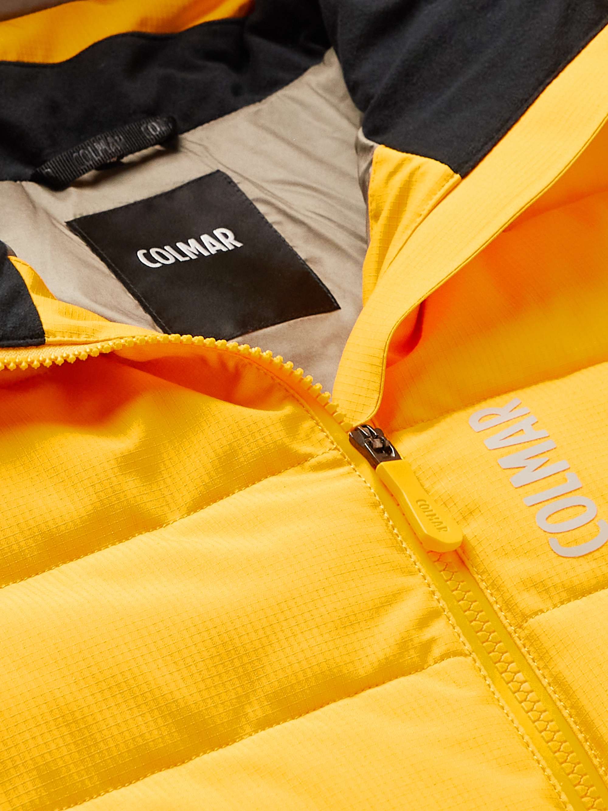 COLMAR 1395 Padded Ripstop and Shell Hooded Ski Jacket