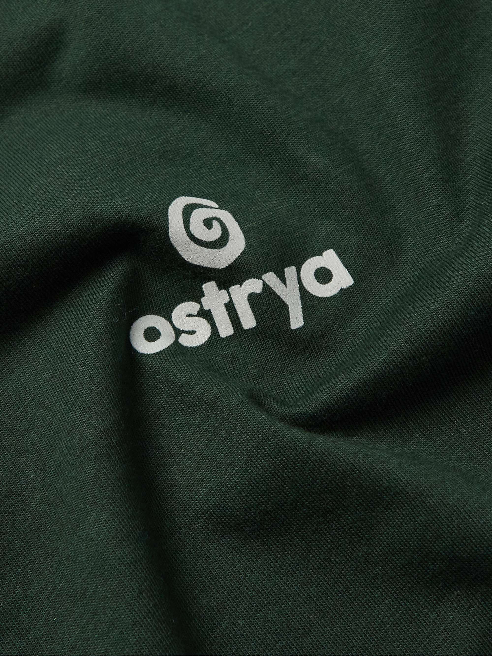 OSTRYA Core Equi-Tee Logo-Print Cotton-Blend Jersey T-Shirt