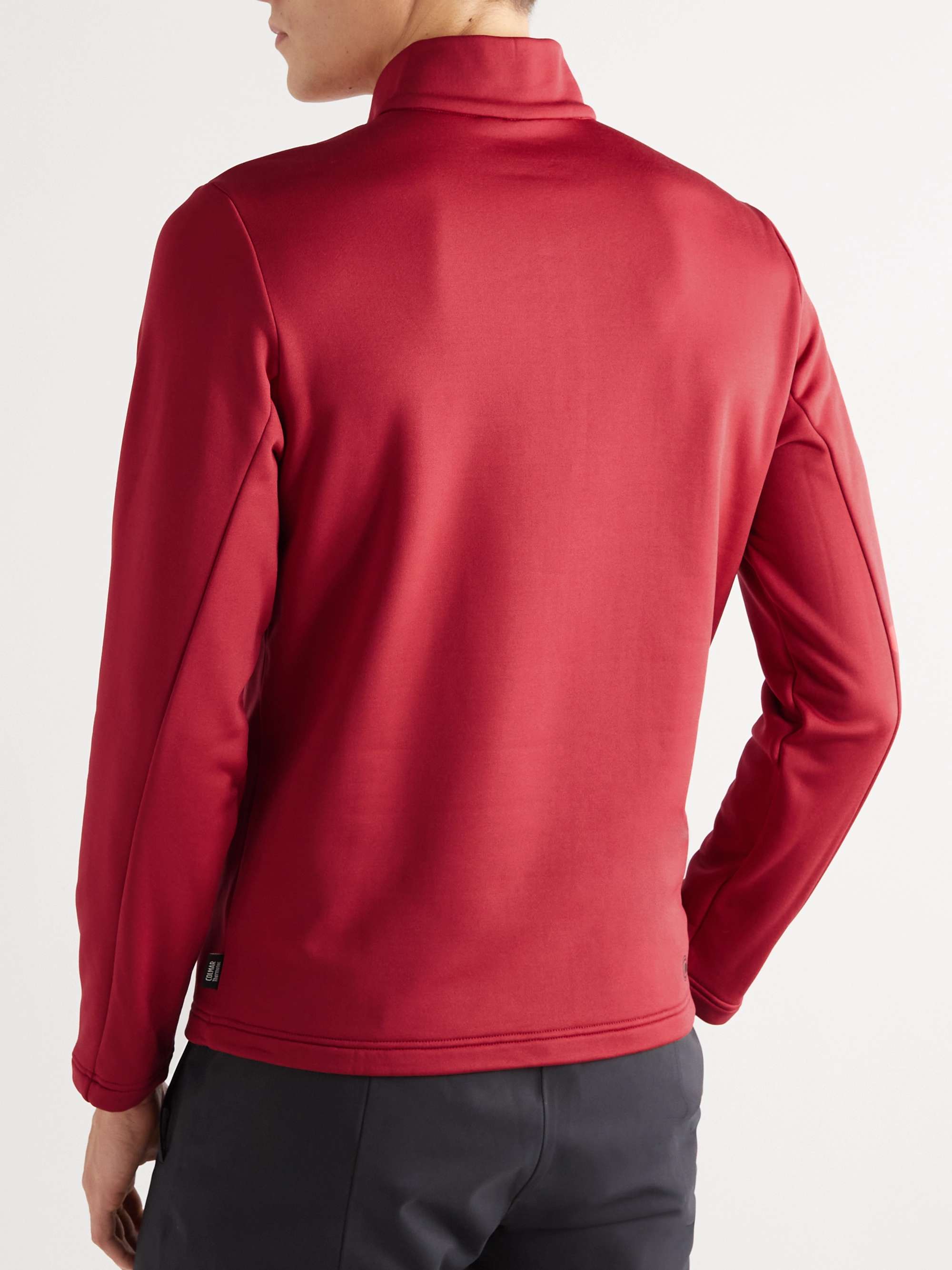 COLMAR Slim-Fit Logo-Print Jersey Half-Zip Base Layer