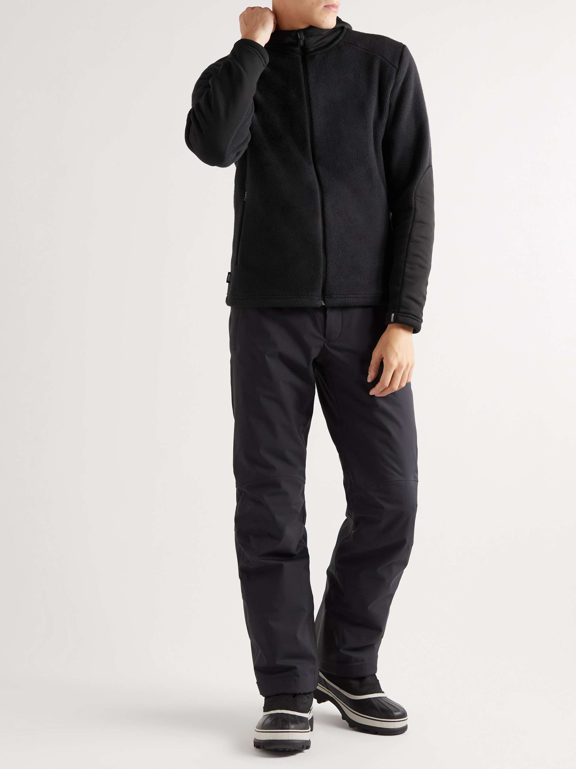 COLMAR Slim-Fit Fleece Zip-Up Ski Hoodie