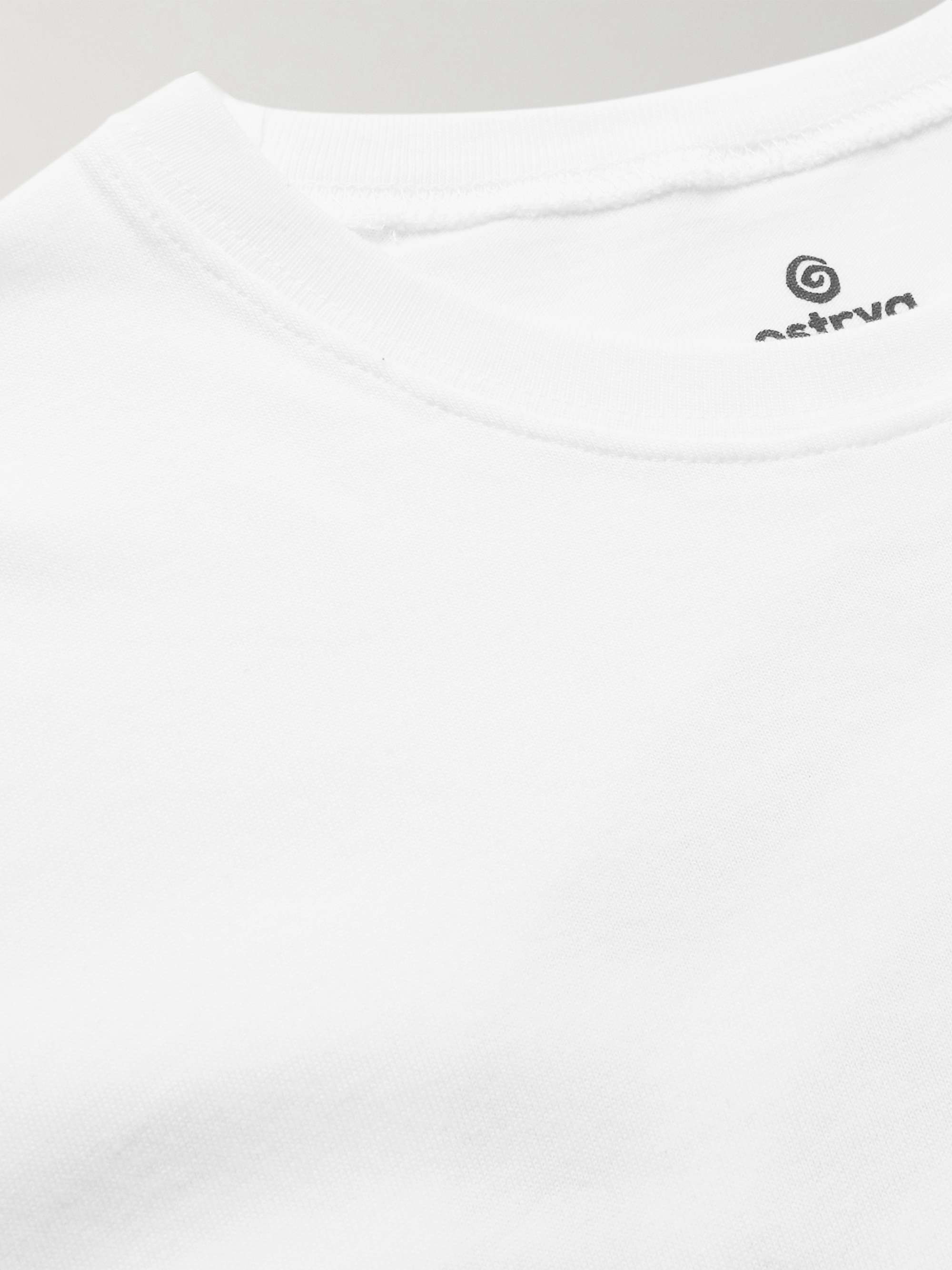 OSTRYA Core Equi-Tee Logo-Print Cotton-Blend Jersey T-Shirt