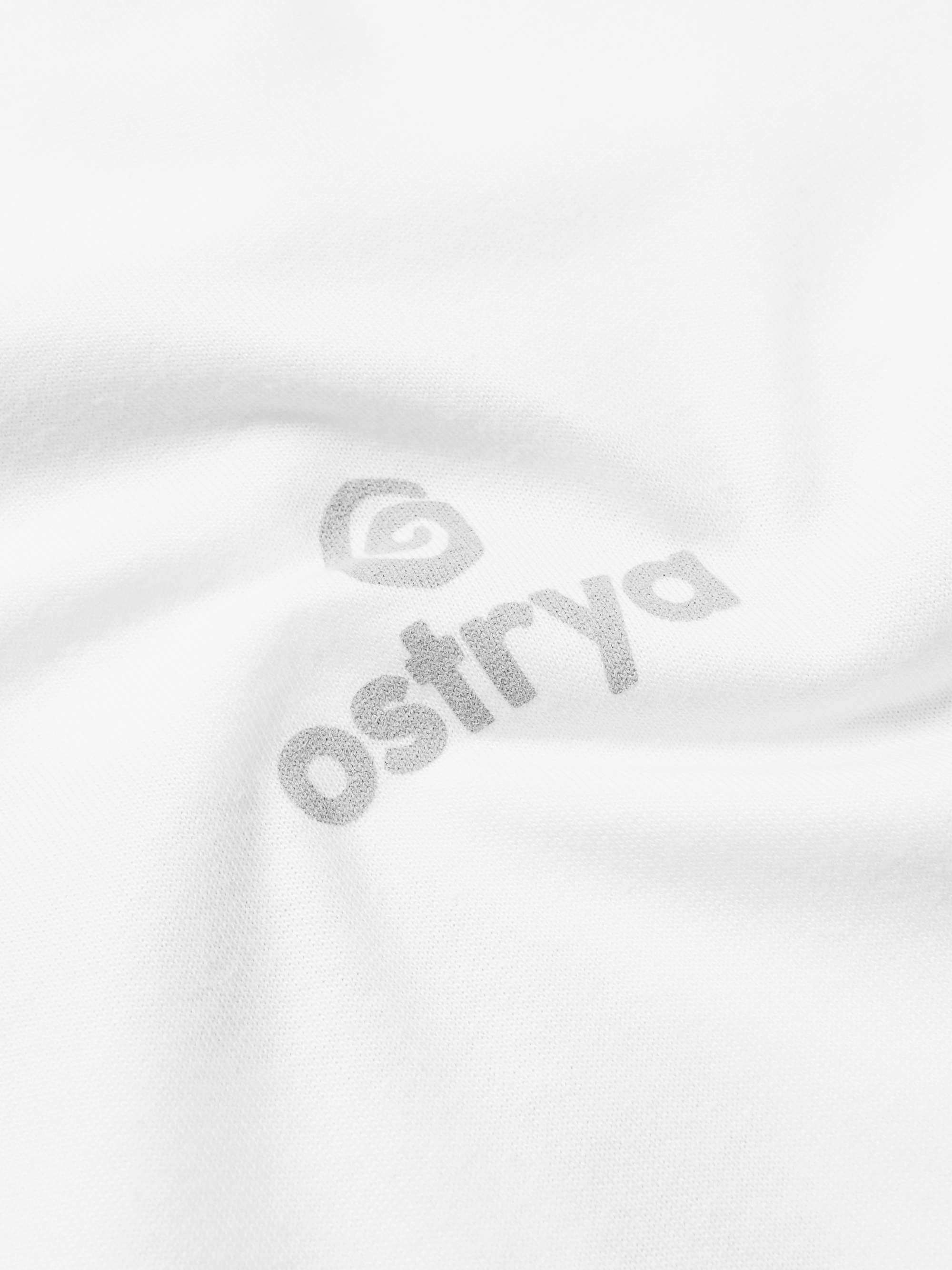 OSTRYA Core Equi-Tee Logo-Print Cotton-Blend Jersey T-Shirt