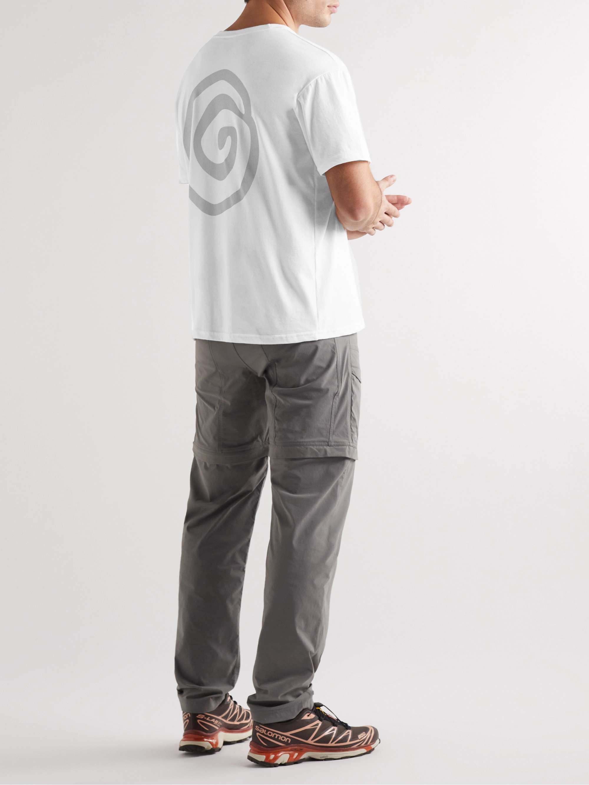 OSTRYA Core Equi-Tee Logo-Print Cotton-Blend Jersey T-Shirt