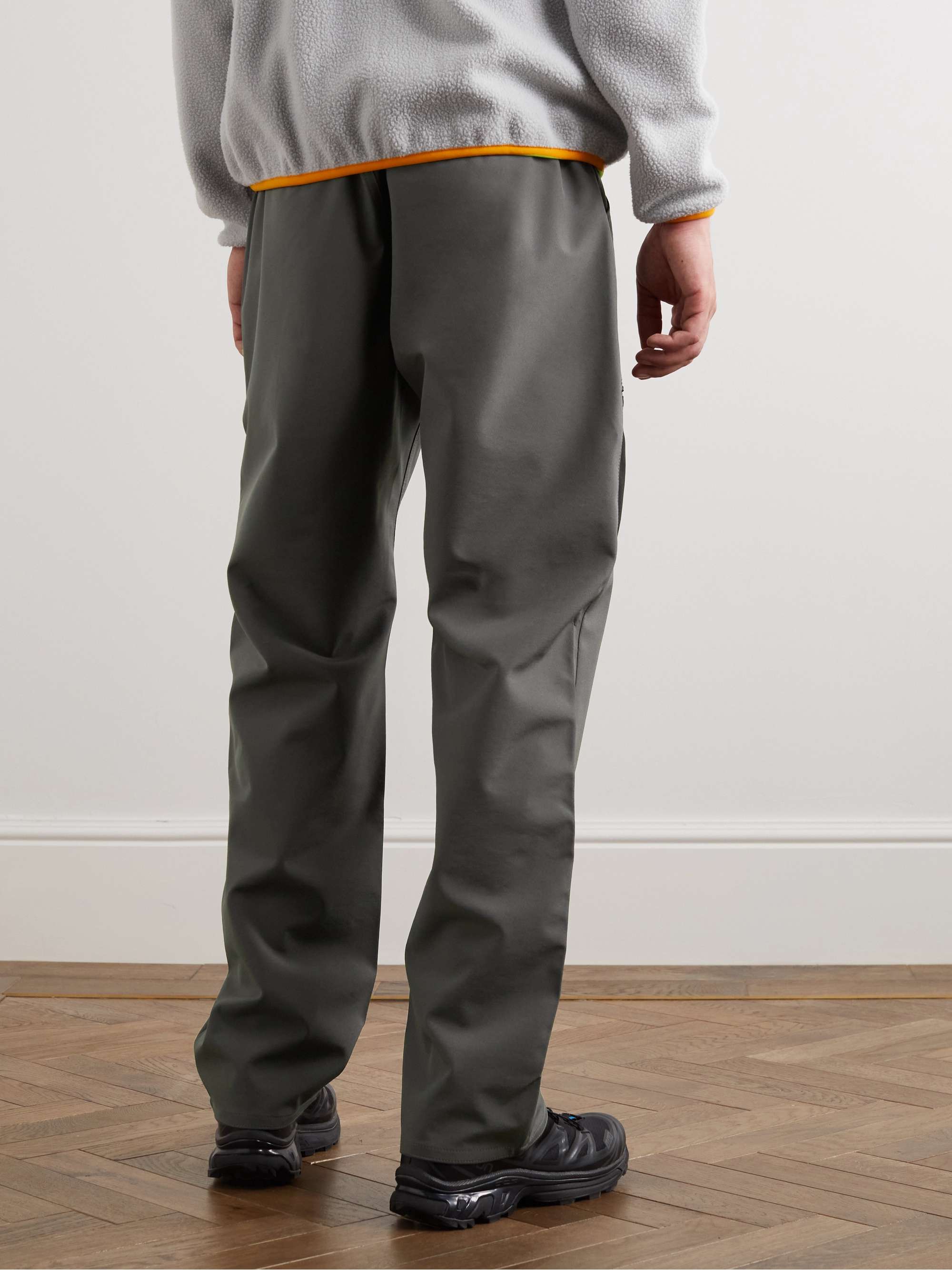 OSTRYA Alpine Straight-Leg Colour-Block Shell Trousers