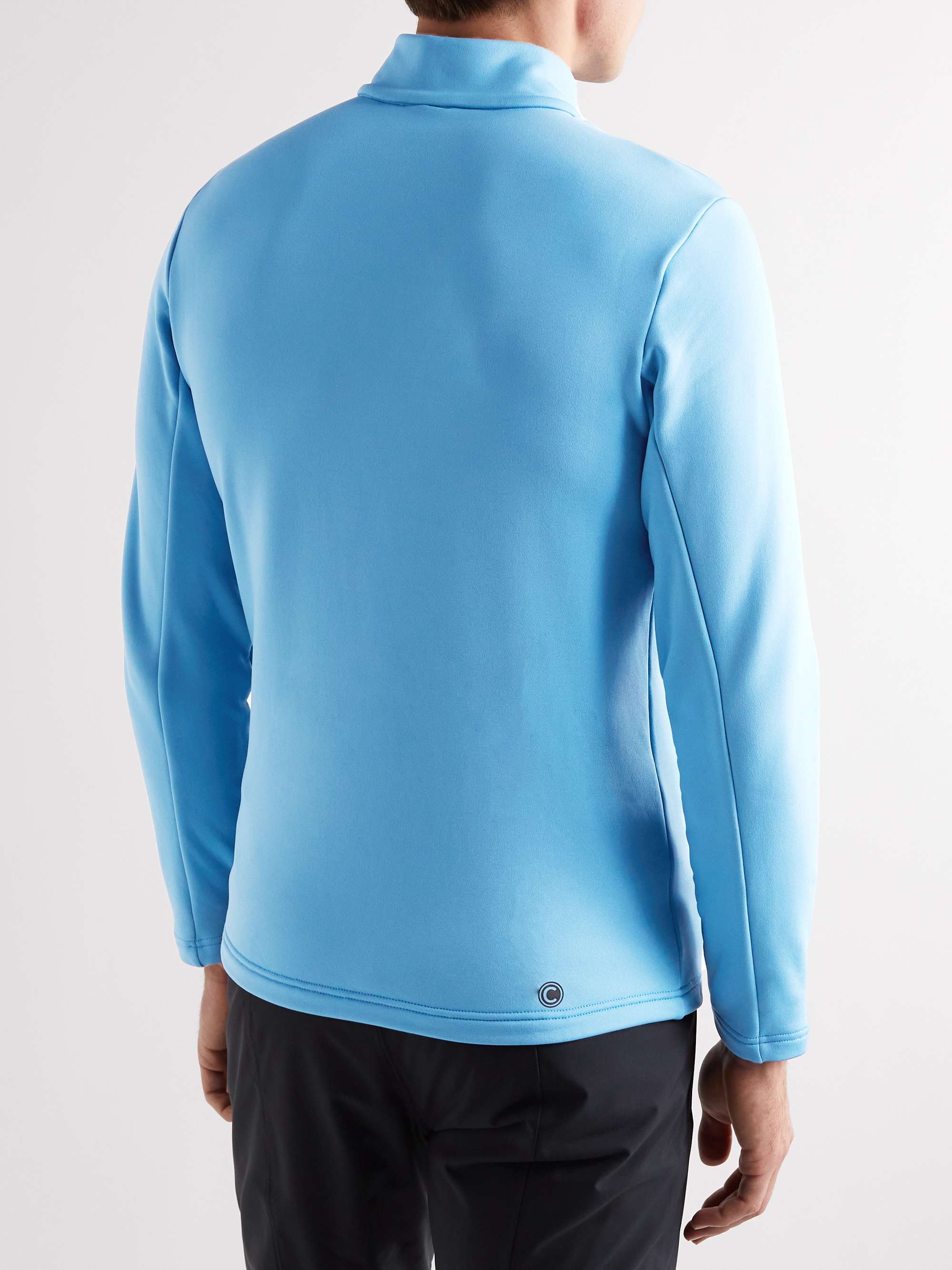 COLMAR Slim-Fit Logo-Print Jersey Half-Zip Base Layer