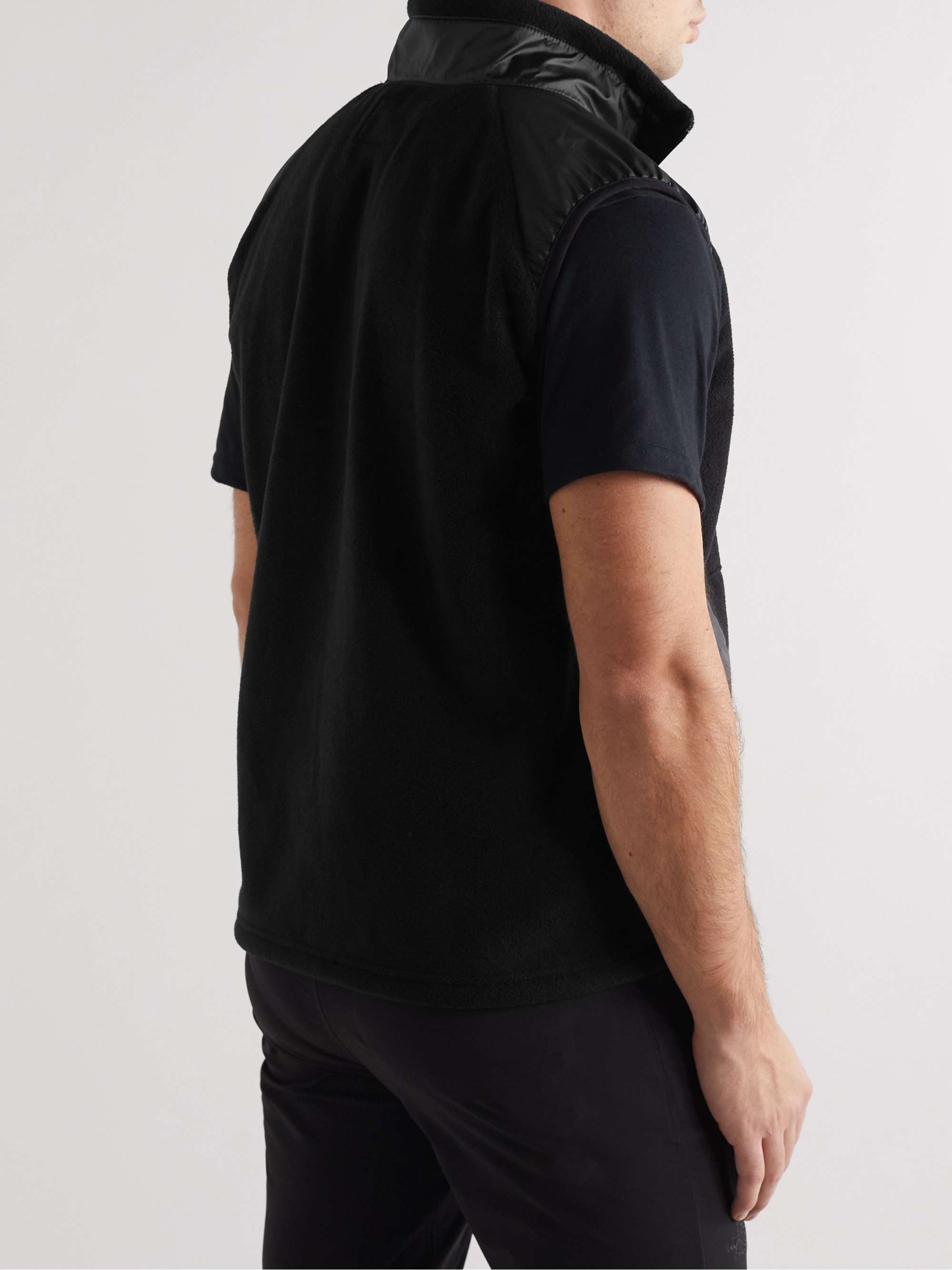 OSTRYA Surplus Shell-Trimmed Fleece Gilet