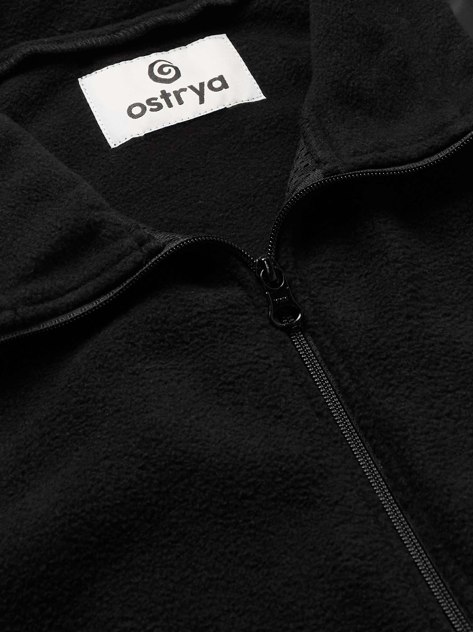 OSTRYA Surplus Shell-Trimmed Fleece Gilet
