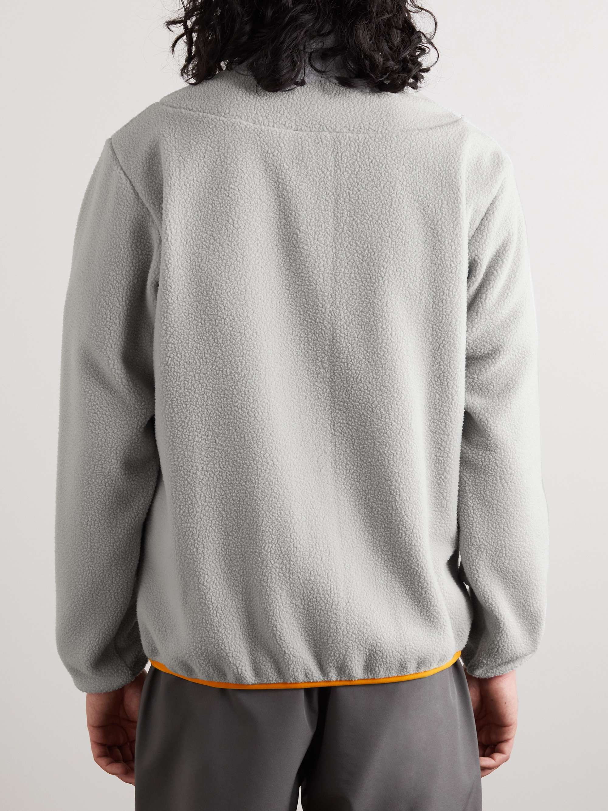 OSTRYA Bluebird fleece half-zip sweater