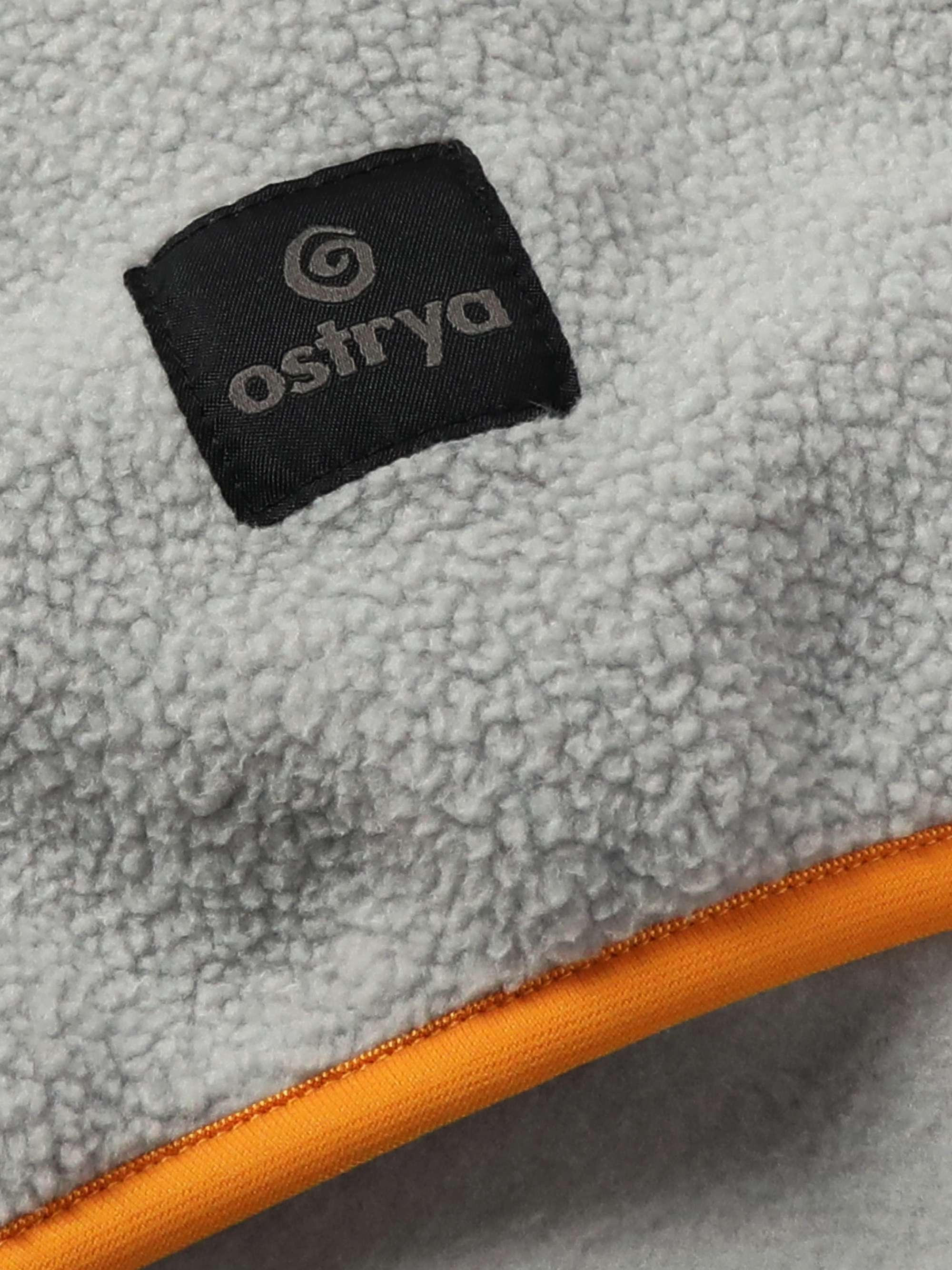 OSTRYA Bluebird fleece half-zip sweater