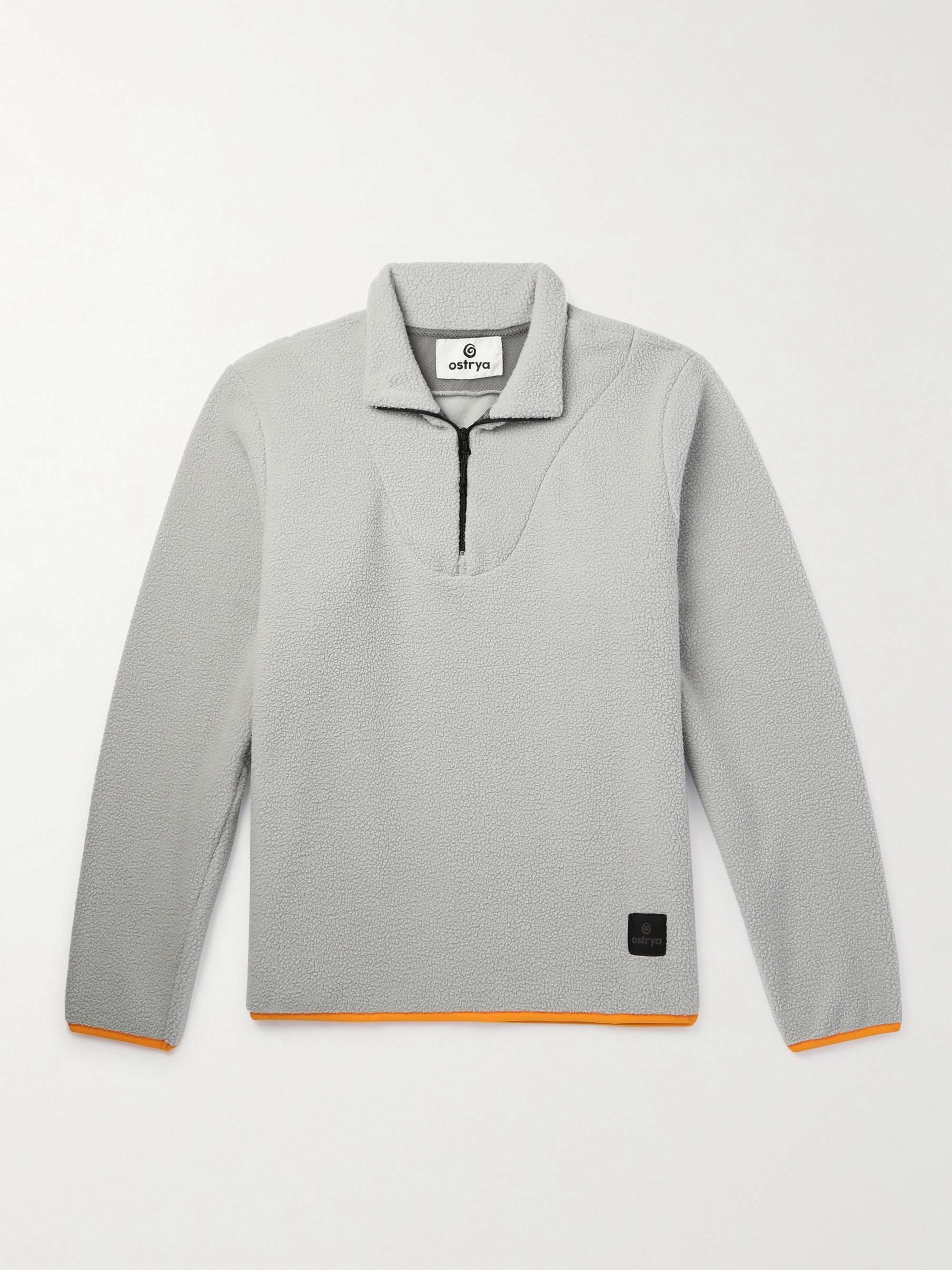 OSTRYA Bluebird fleece half-zip sweater for Men | MR PORTER