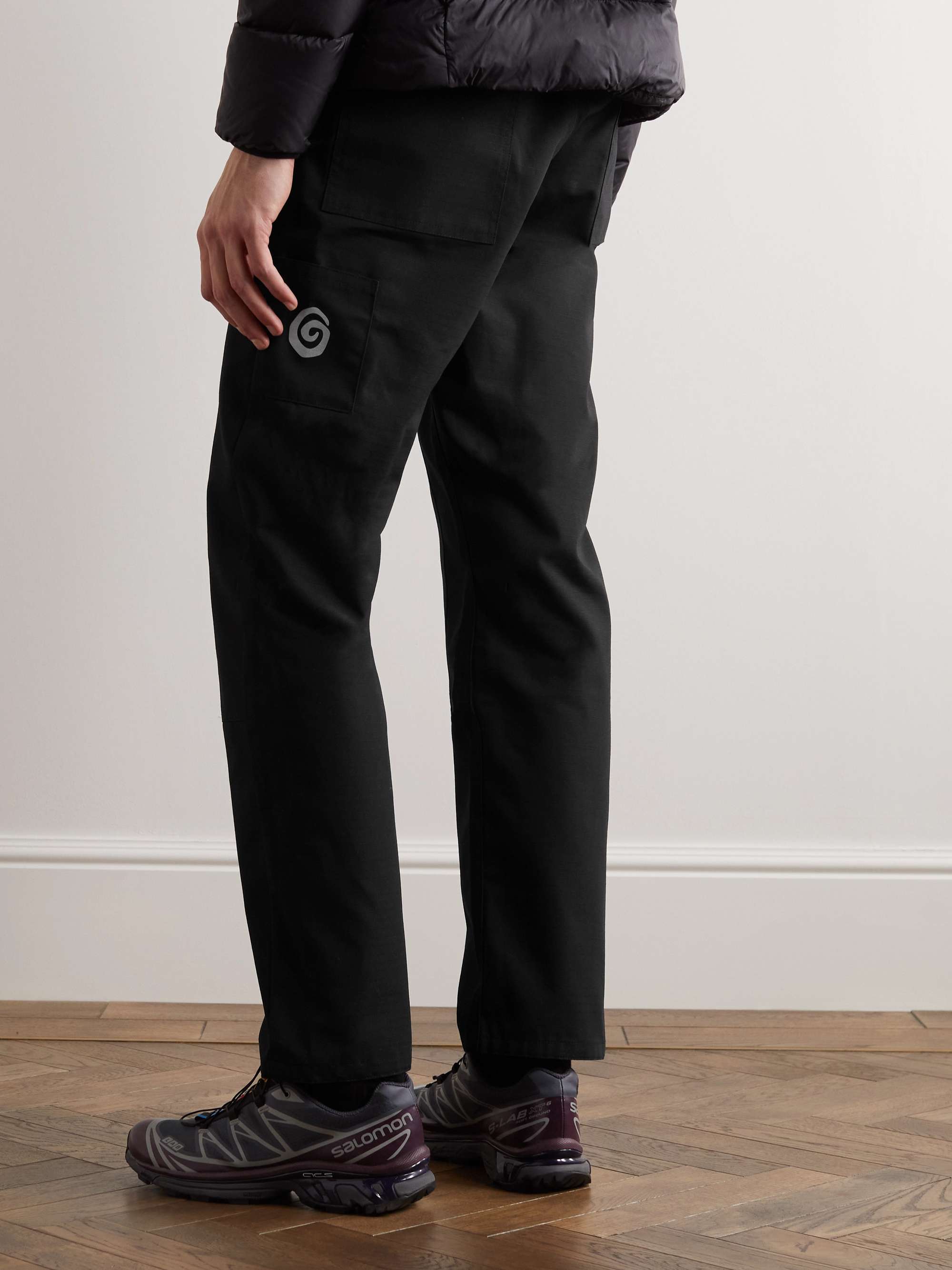 OSTRYA Hardy Logo-Printed Ripstop Trousers