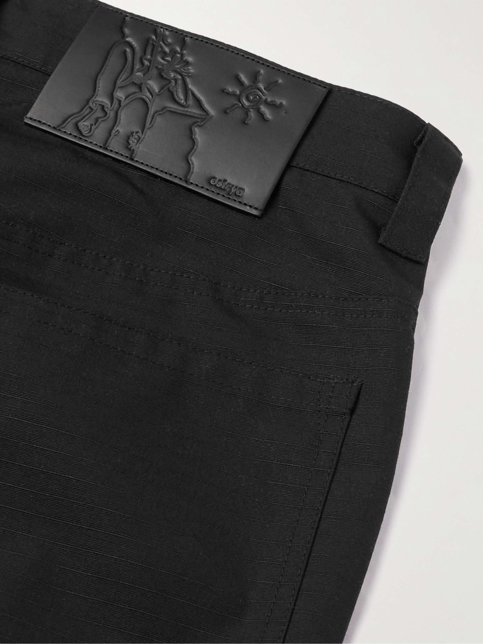 OSTRYA Hardy Logo-Printed Ripstop Trousers