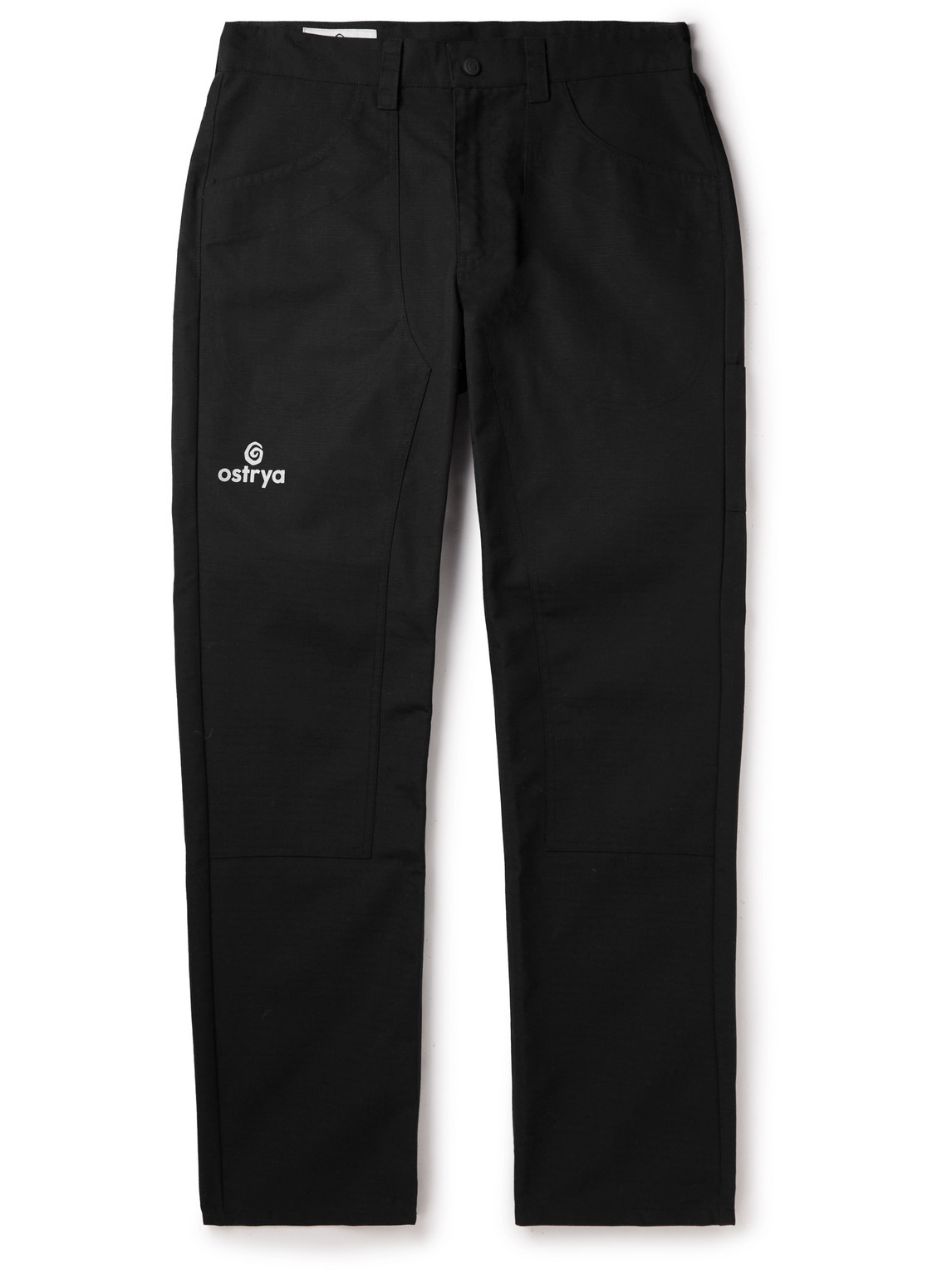 Hardy Logo-Printed Ripstop Trousers
