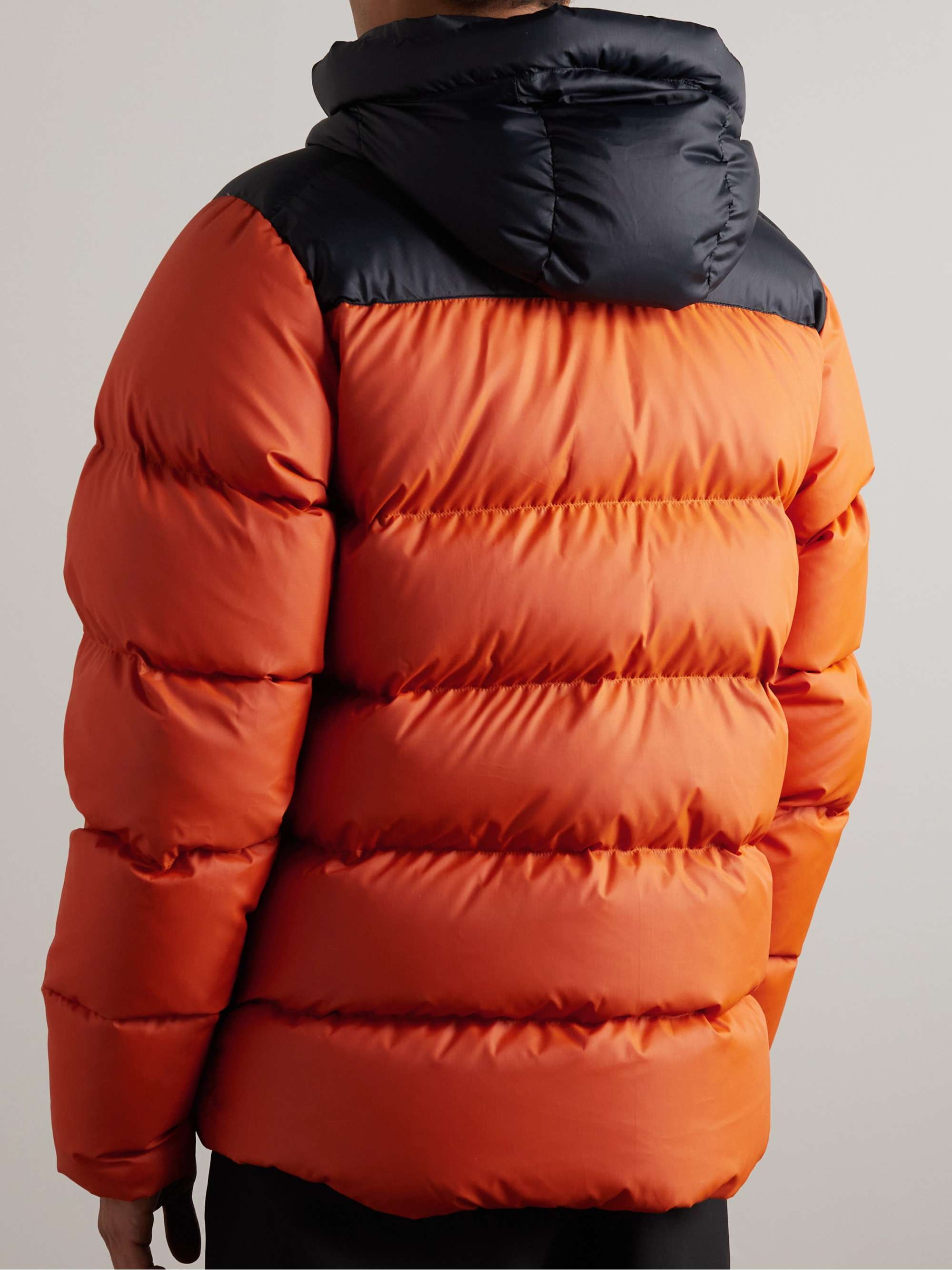 OSTRYA Henson Colour-Block Ripstop Hooded Down Jacket