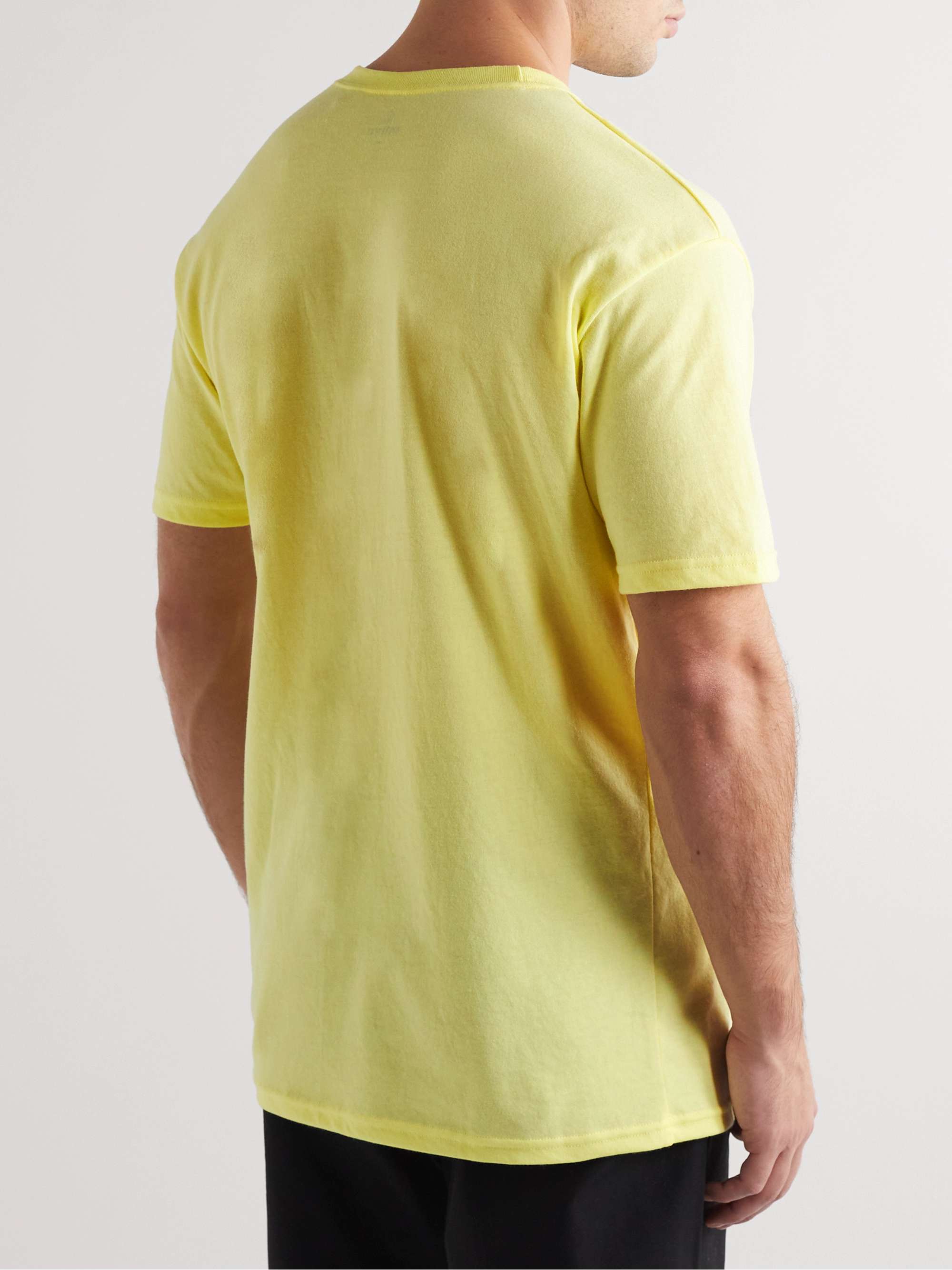 OSTRYA Sunrise Equi-Tee Logo-Print Cotton-Blend Jersey T-Shirt