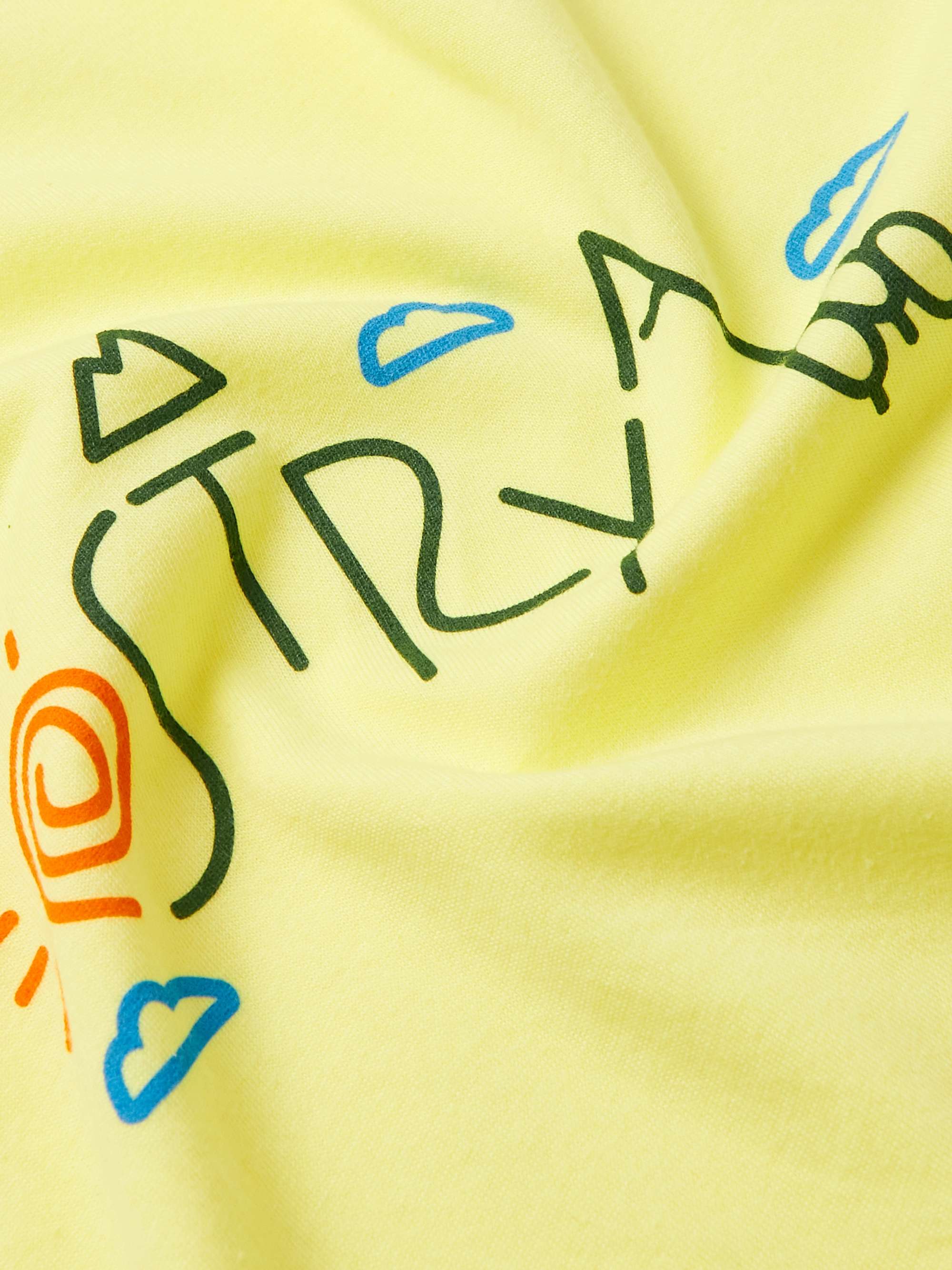 OSTRYA Sunrise Equi-Tee Logo-Print Cotton-Blend Jersey T-Shirt