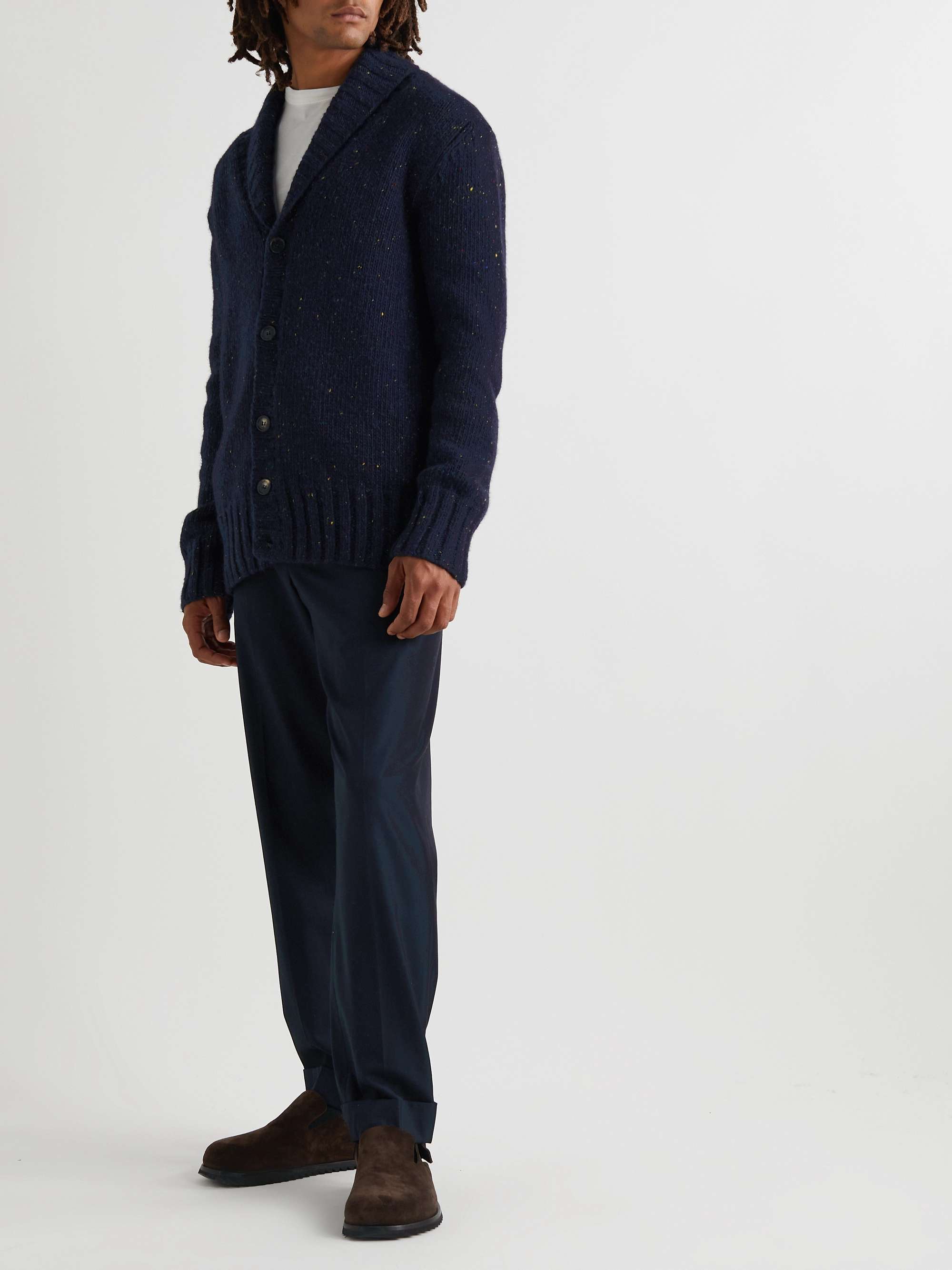 GABRIELA HEARST Shawl-Collar Cashmere Cardigan