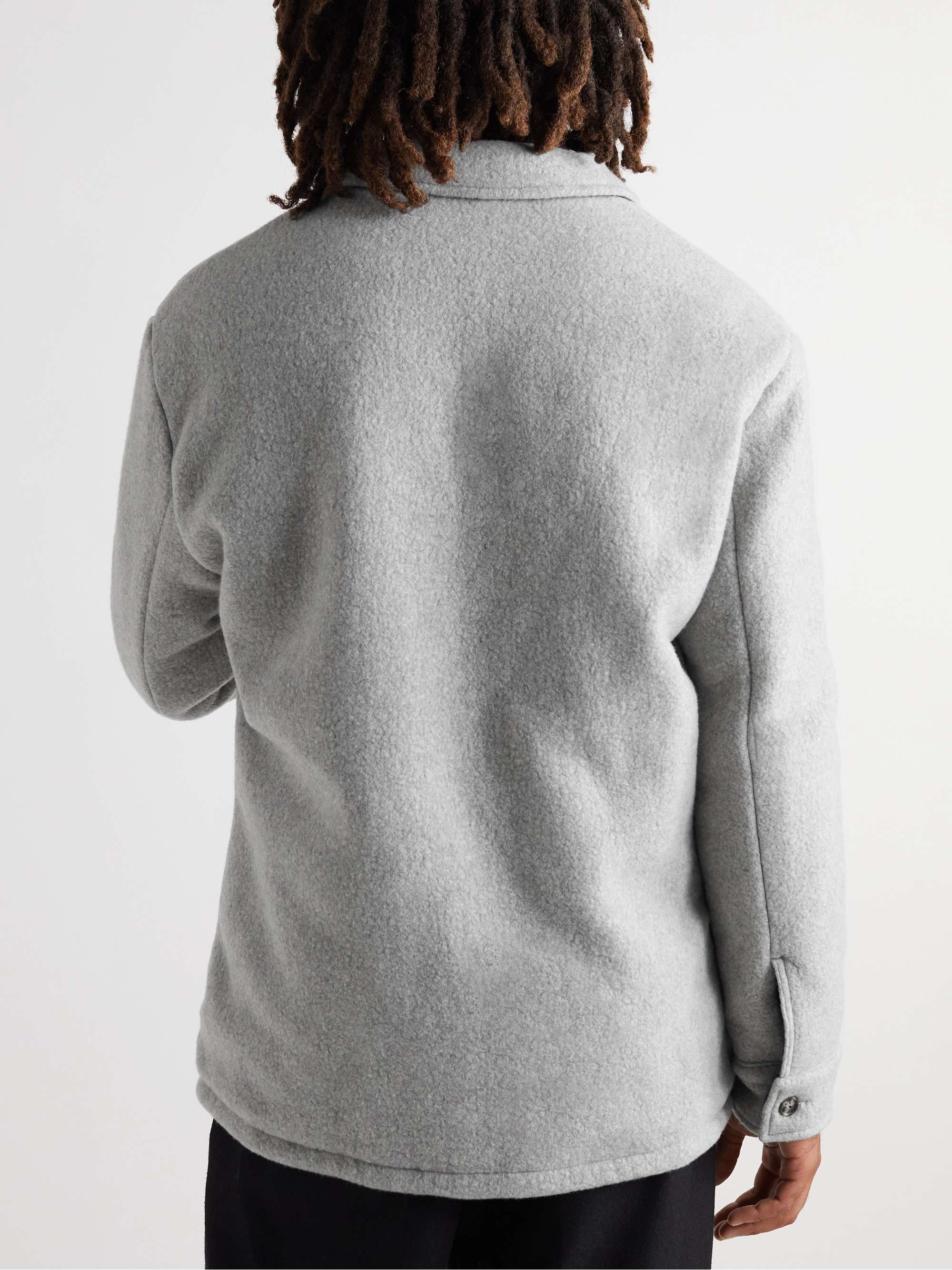 GABRIELA HEARST Argus Reversible Recycled-Cashmere and Shell Jacket