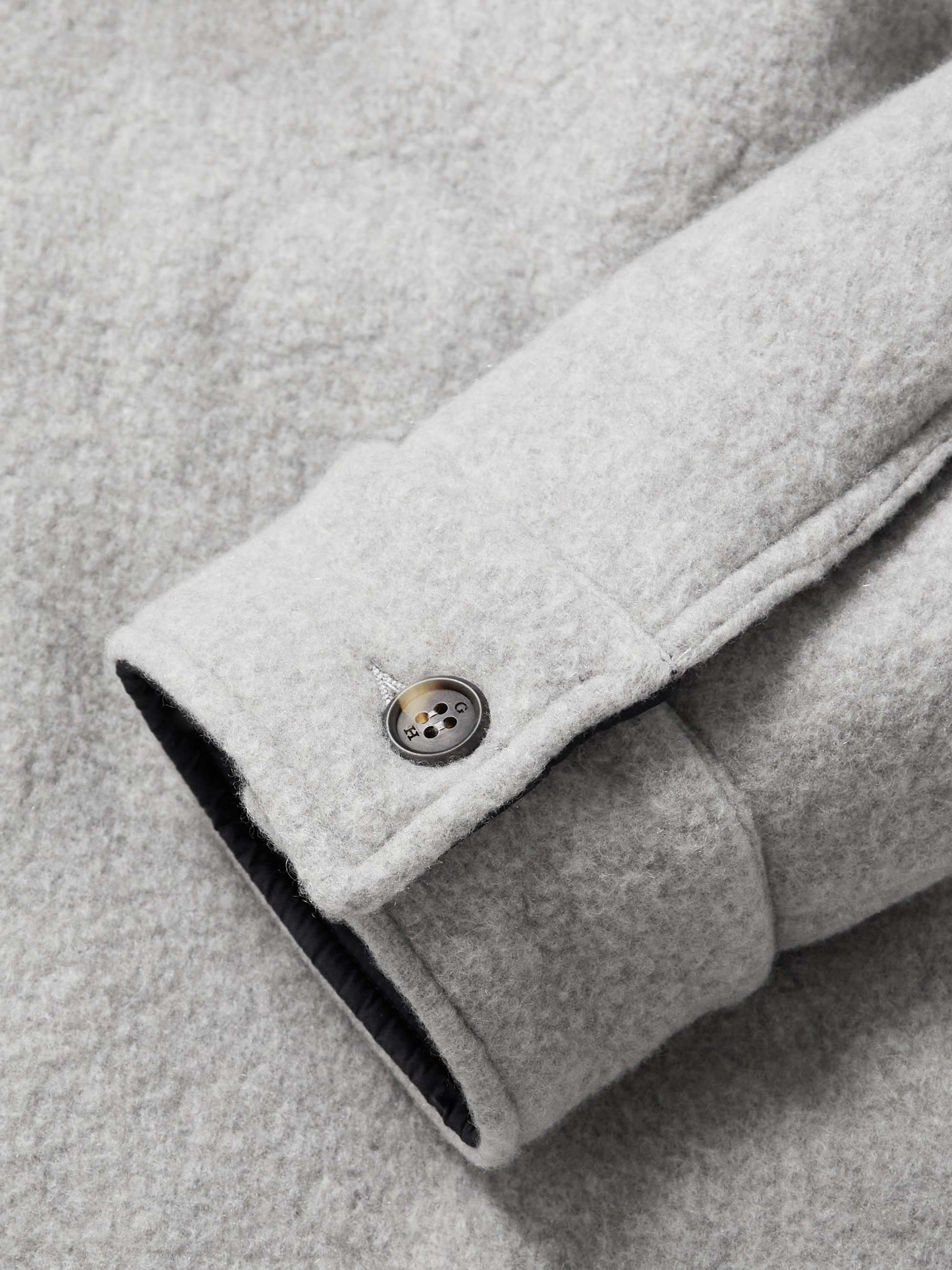 GABRIELA HEARST Argus Reversible Recycled-Cashmere and Shell Jacket