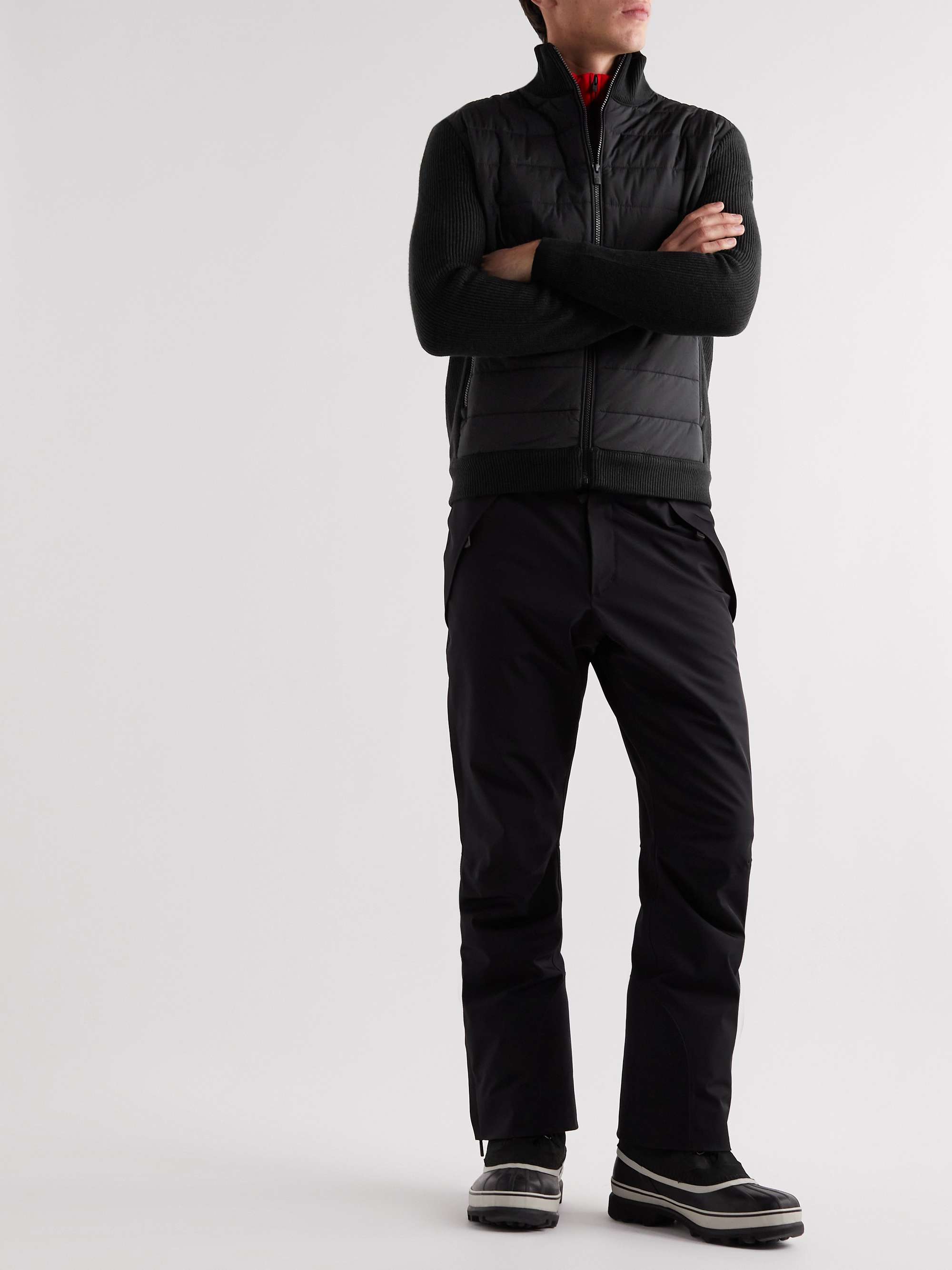 FUSALP Lissandre IV Slim-Fit Panelled Quilted Wool-Blend Ski Jacket