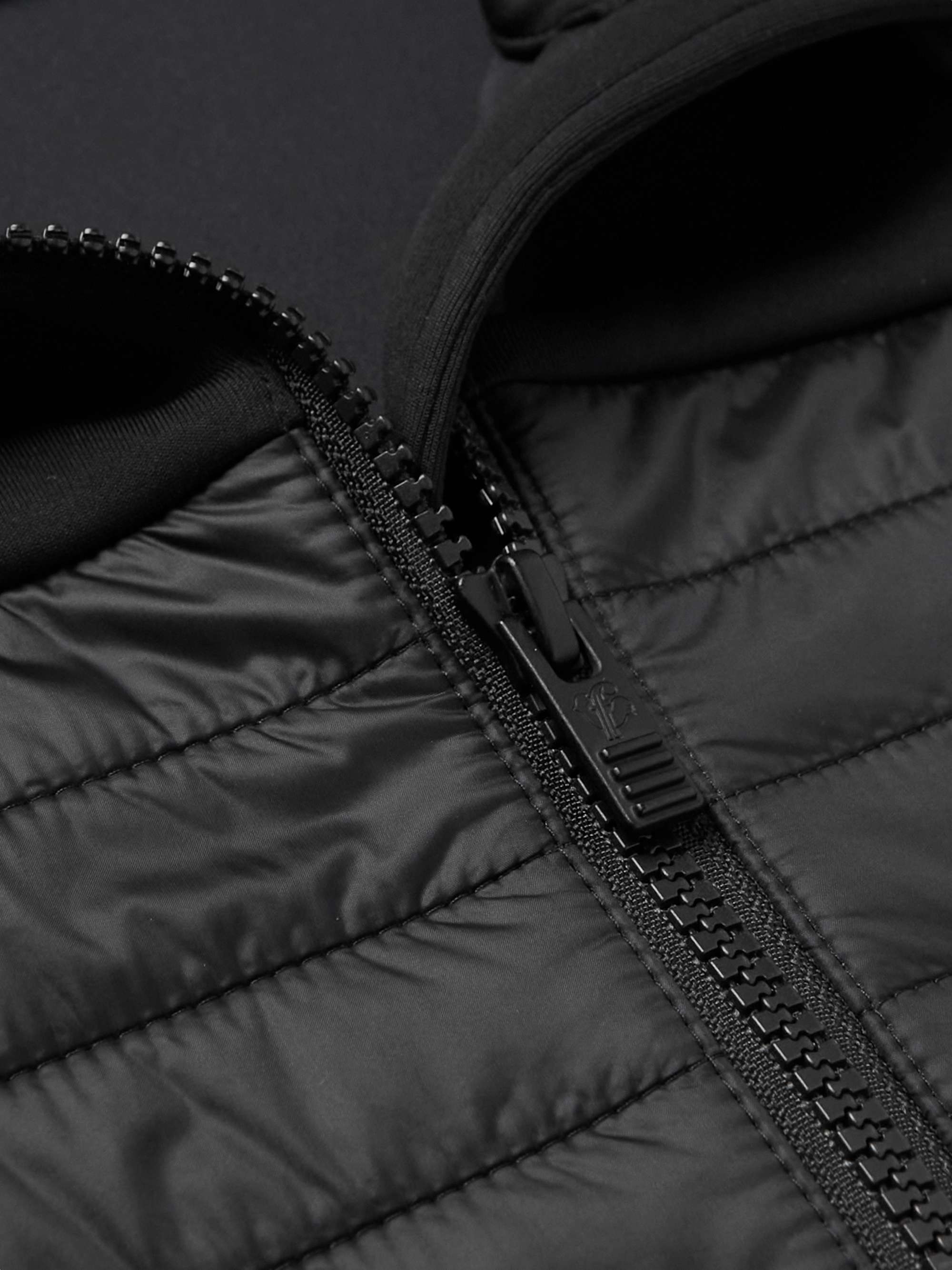 FUSALP Aspon II Slim-Fit Panelled Stretch-Jersey and Quilted Shell Jacket