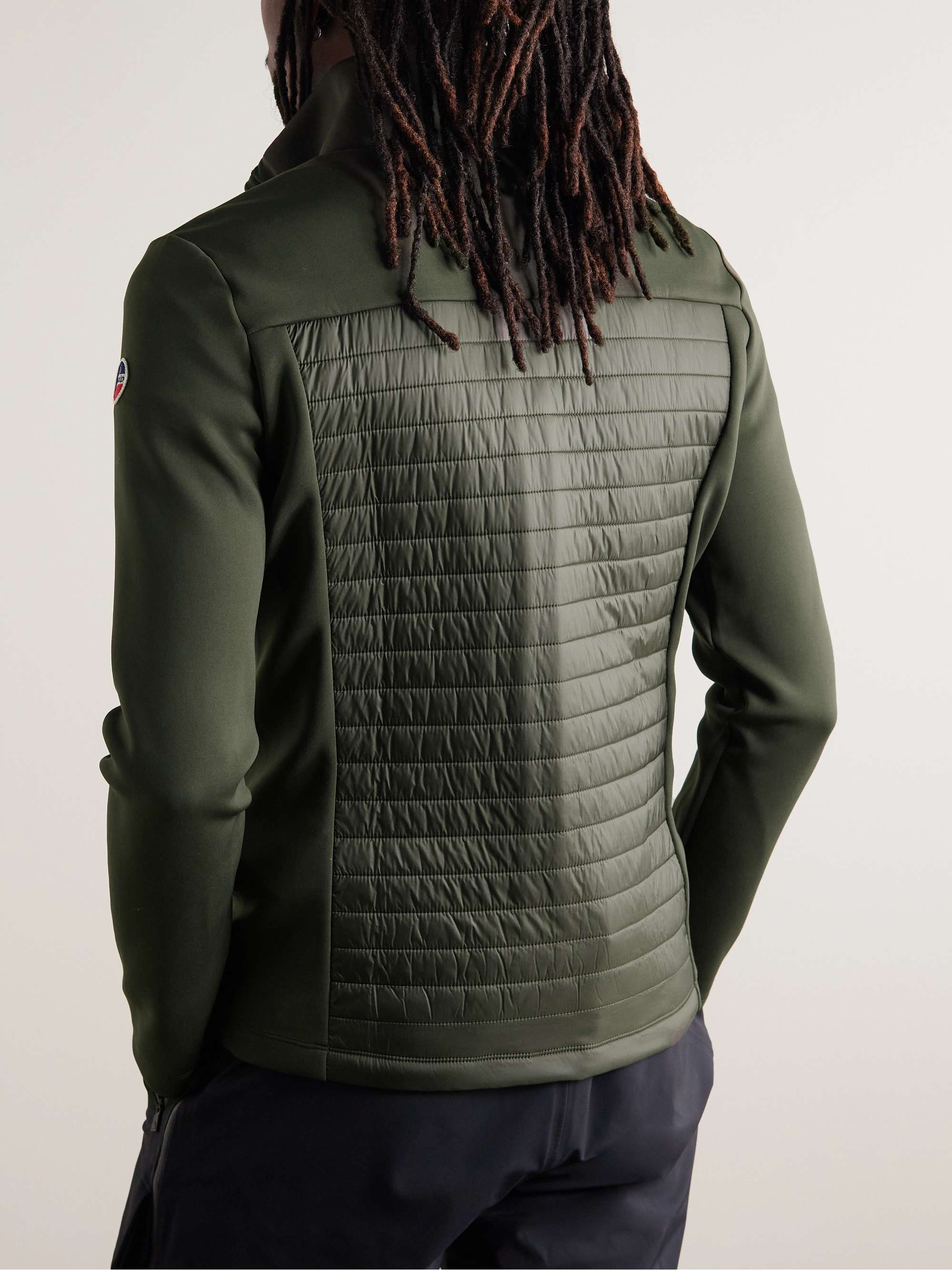 FUSALP Aspon II Slim-Fit Panelled Stretch-Jersey and Quilted Shell Jacket