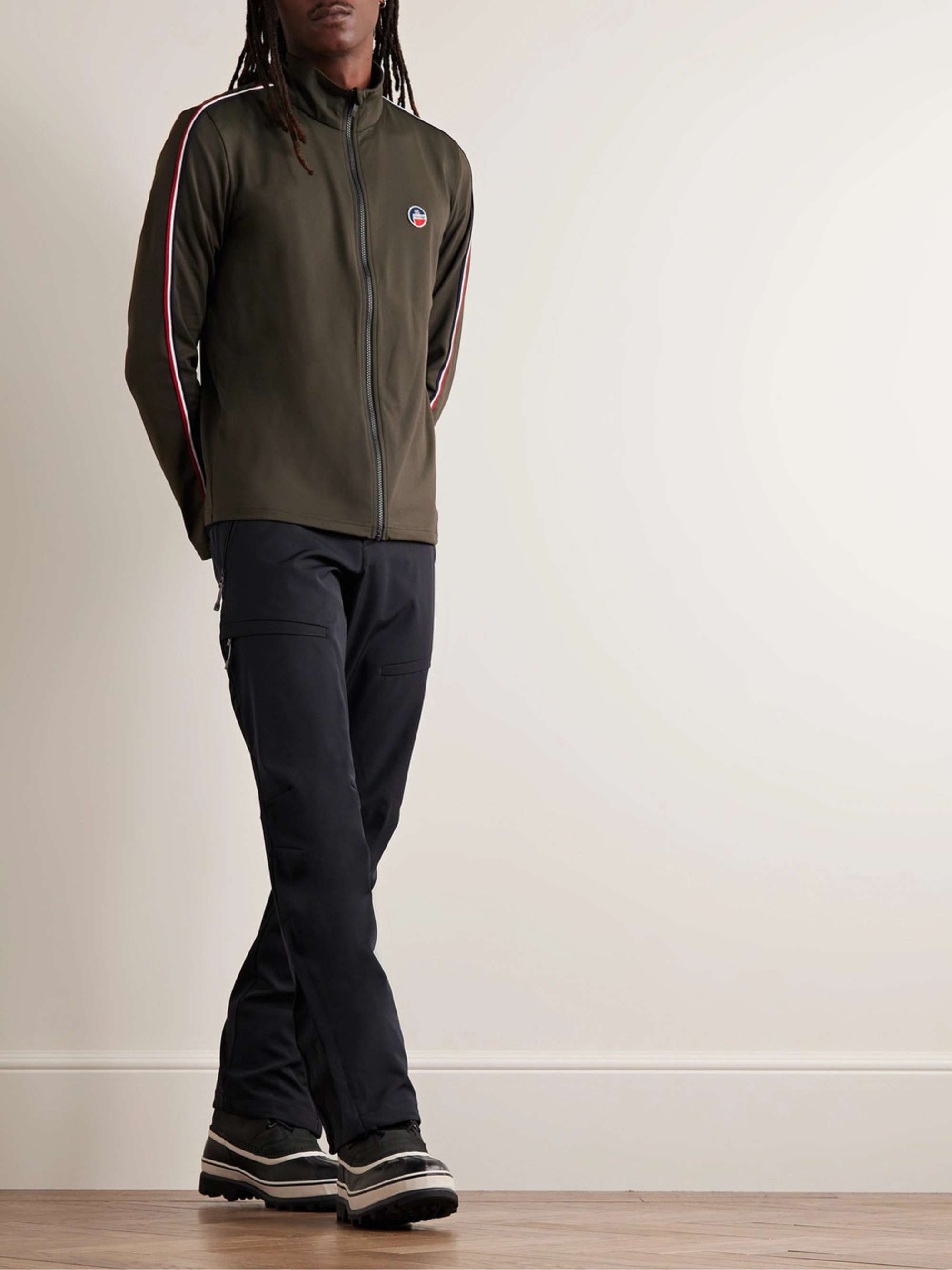 FUSALP Mariozip II Stretch-Jersey Ski Base Layer