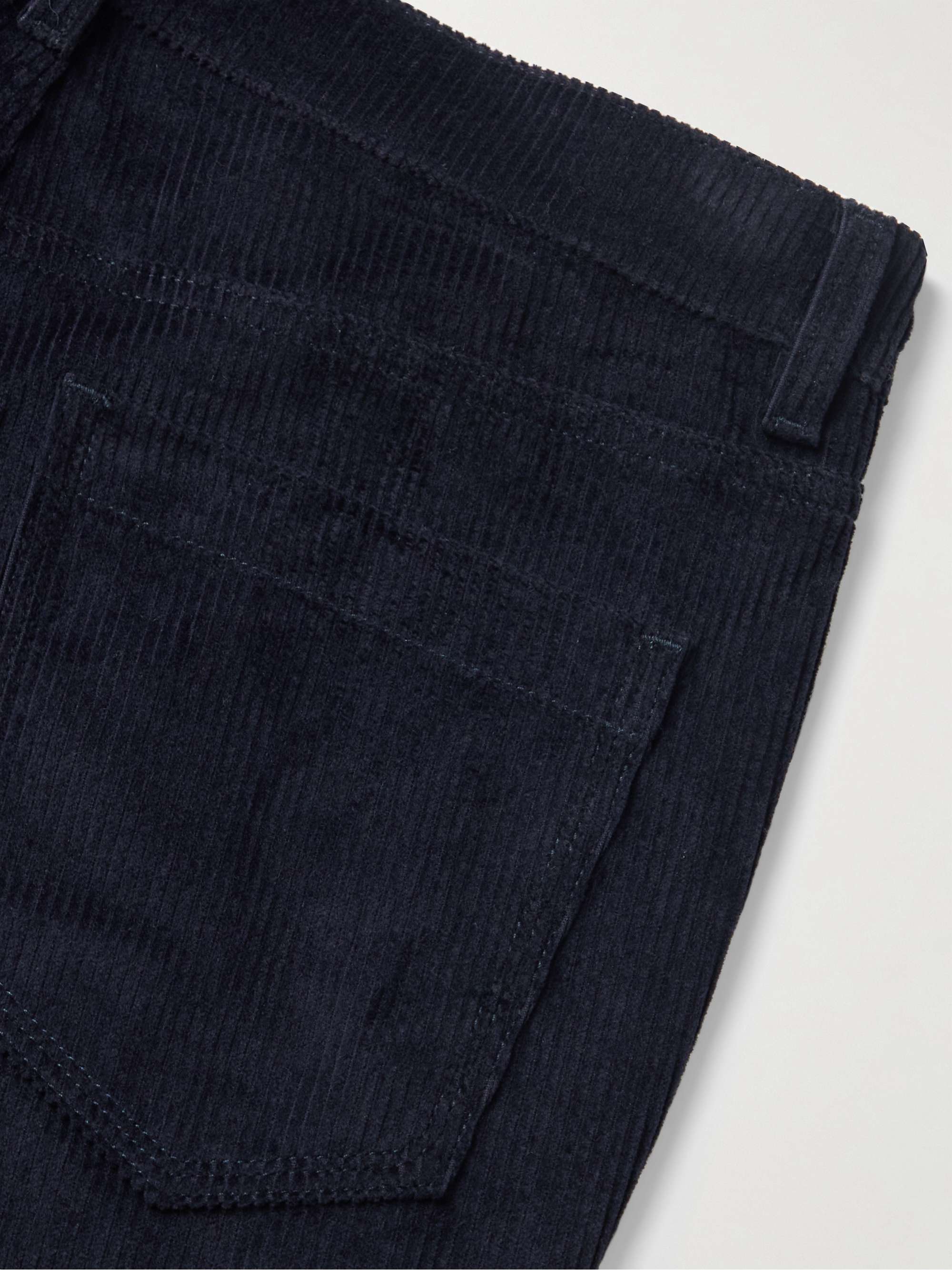 GABRIELA HEARST Austin Slim-Fit Cotton-Corduroy Trousers