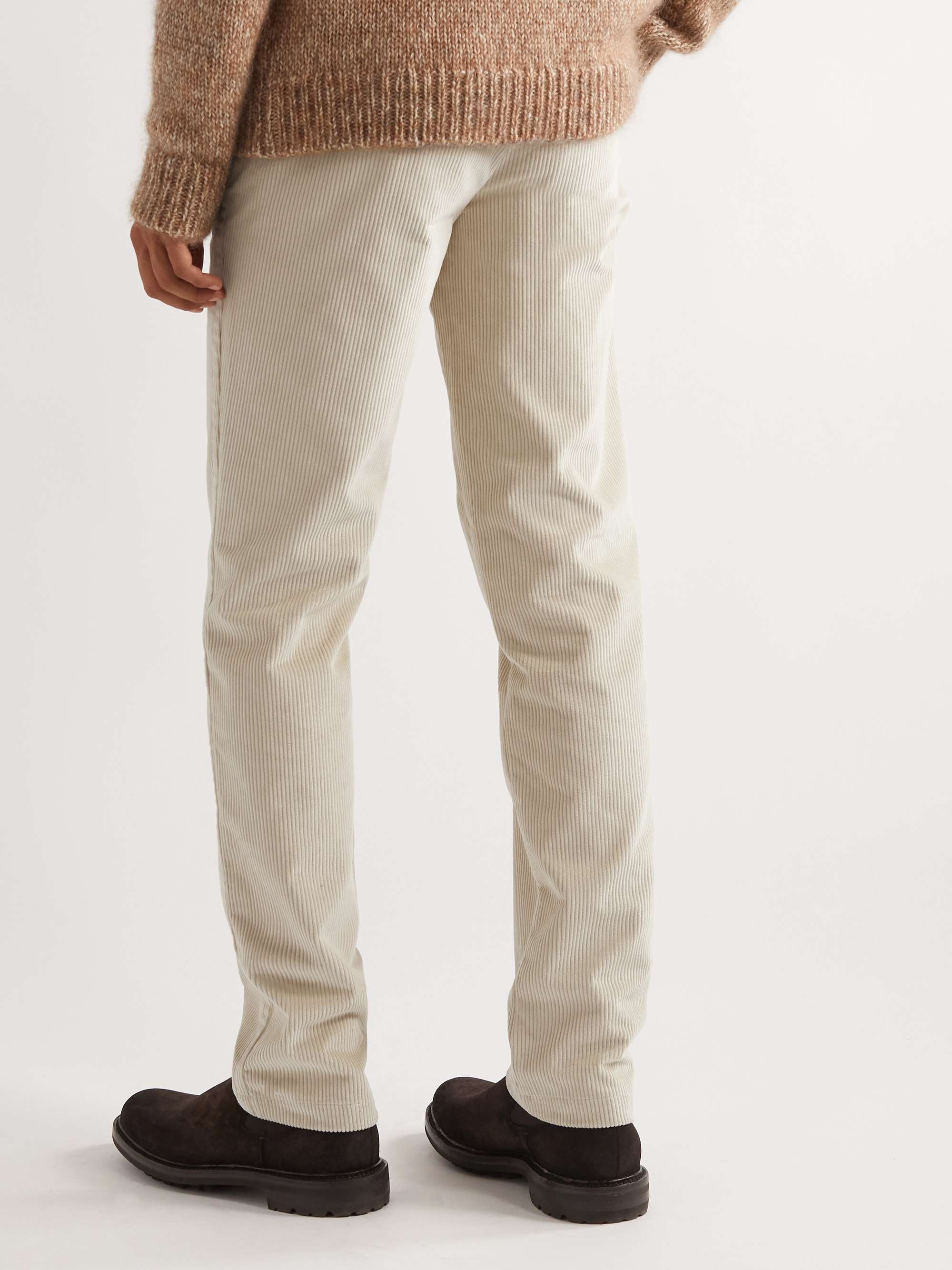 GABRIELA HEARST Rhys Straight-Leg Cotton-Corduroy Trousers