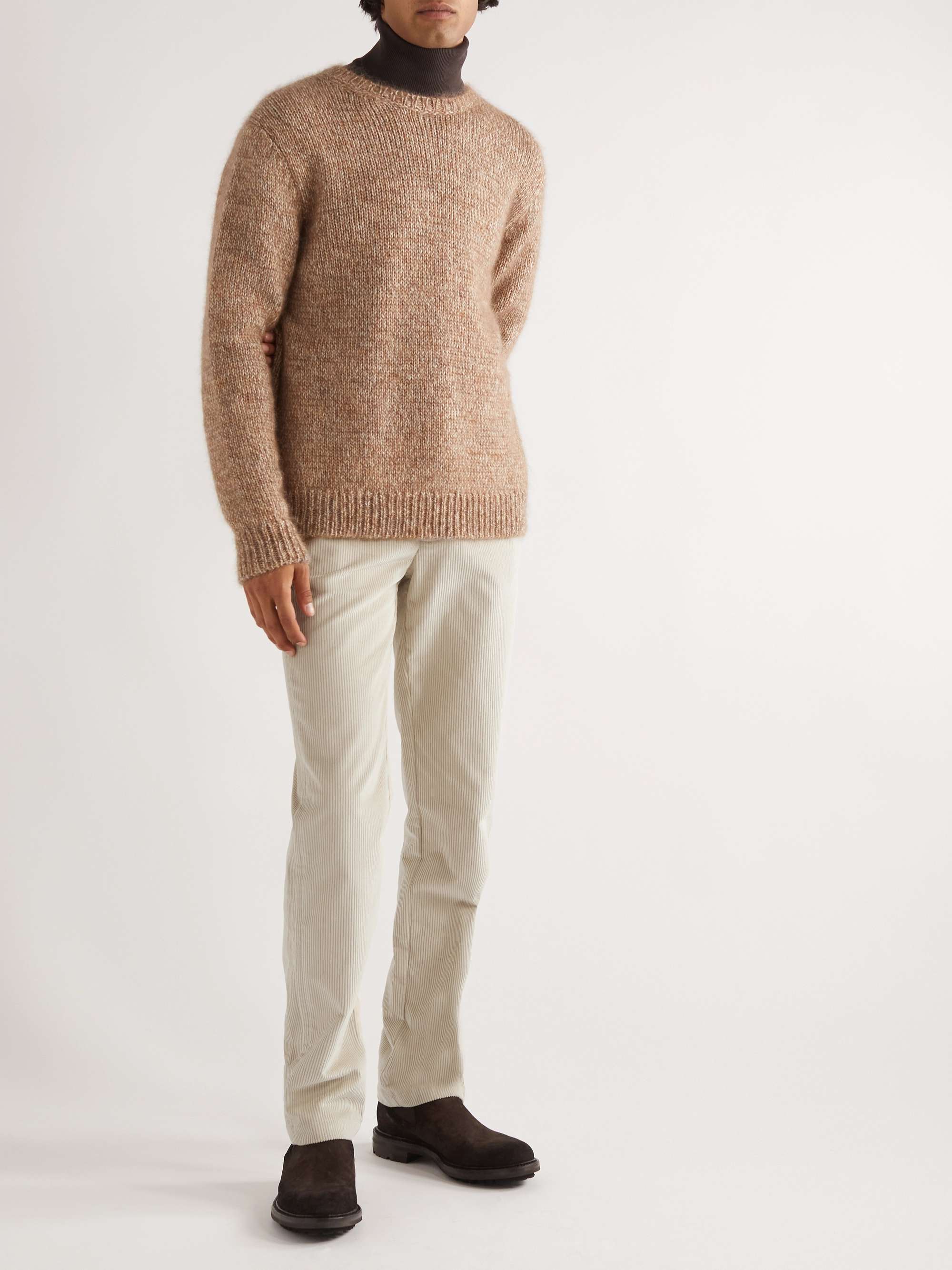 GABRIELA HEARST Rhys Straight-Leg Cotton-Corduroy Trousers