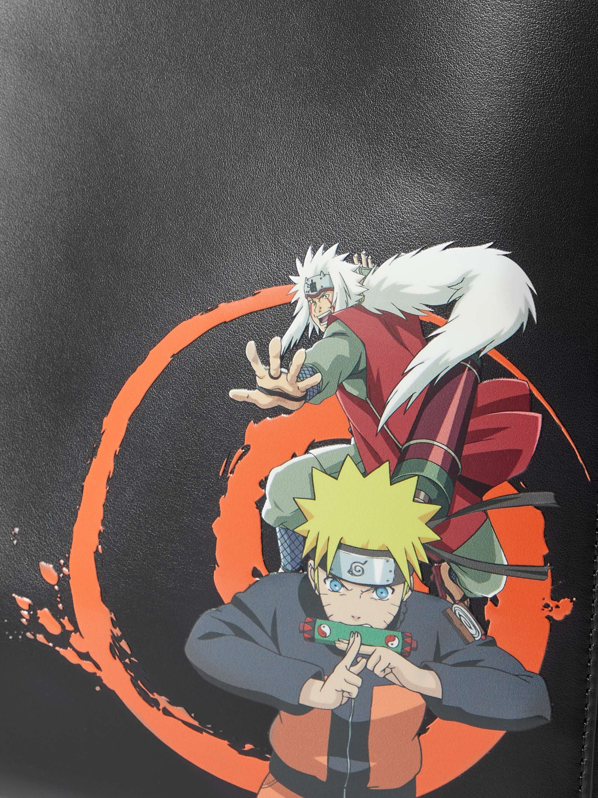MONTBLANC + Naruto Printed Leather Tote Bag