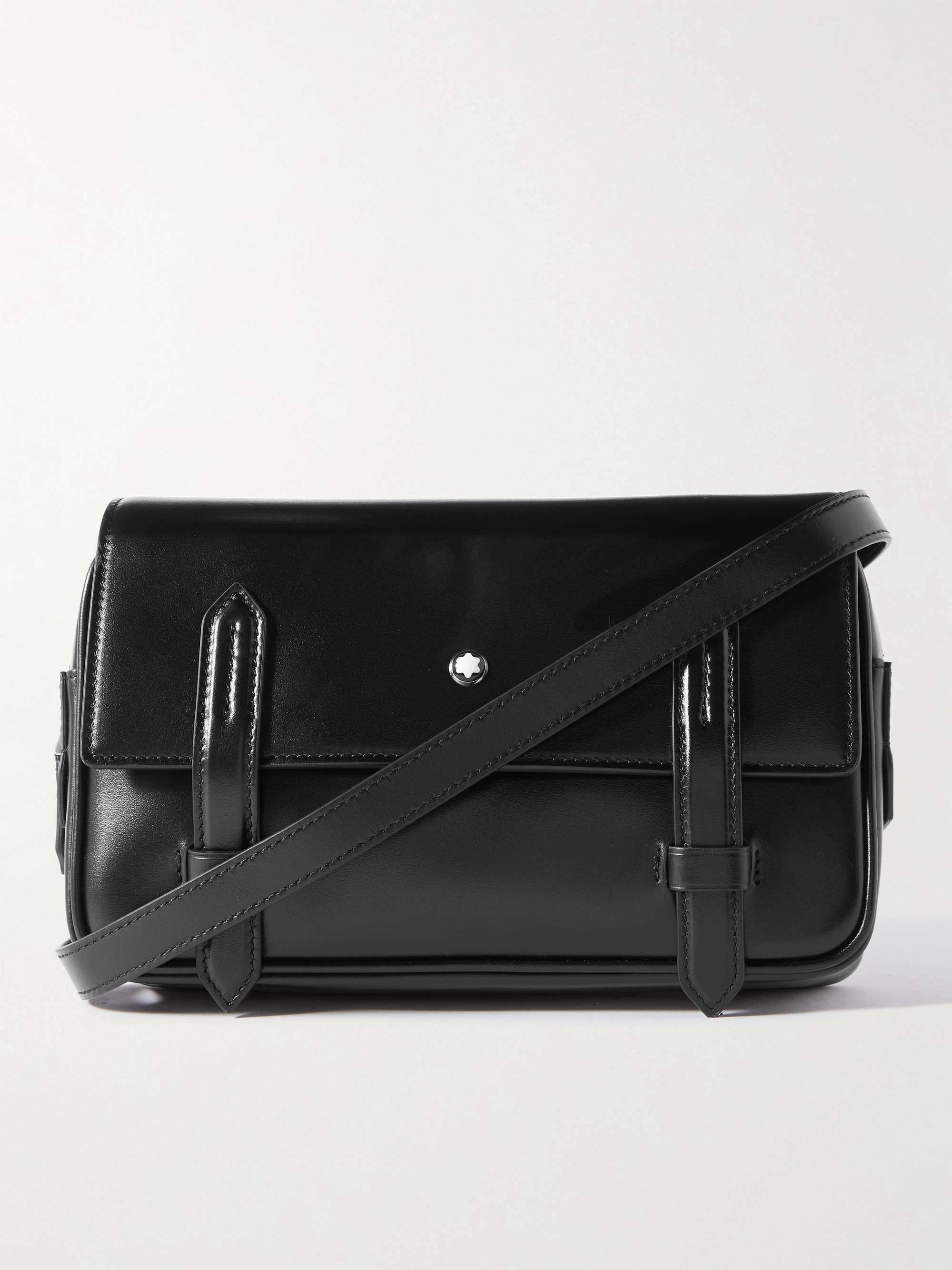 MONTBLANC Meisterstück Leather Messenger Bag for Men | MR PORTER