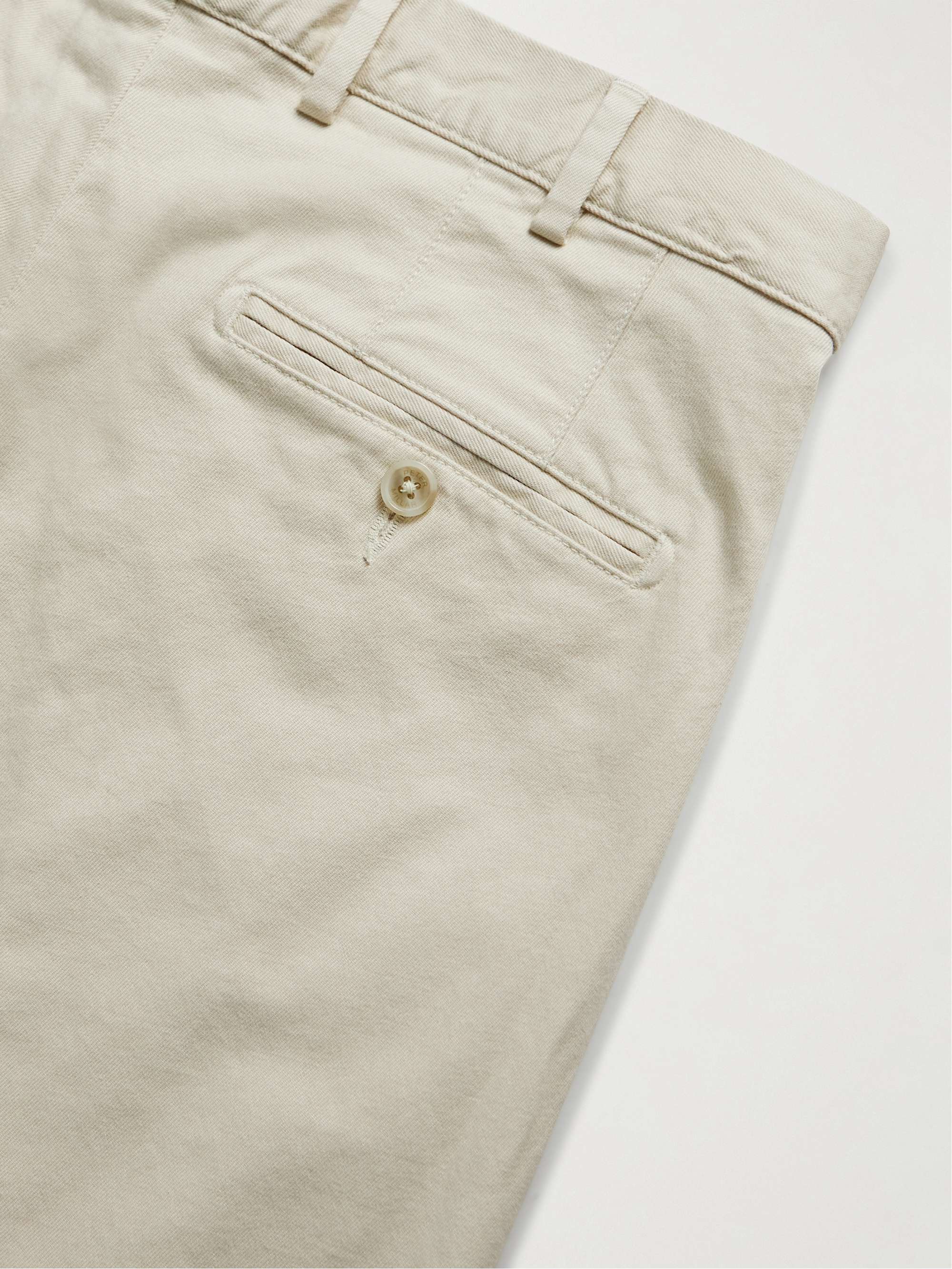 PETER MILLAR Pilot Straight-Leg Stretch-Pima Cotton-Twill Trousers