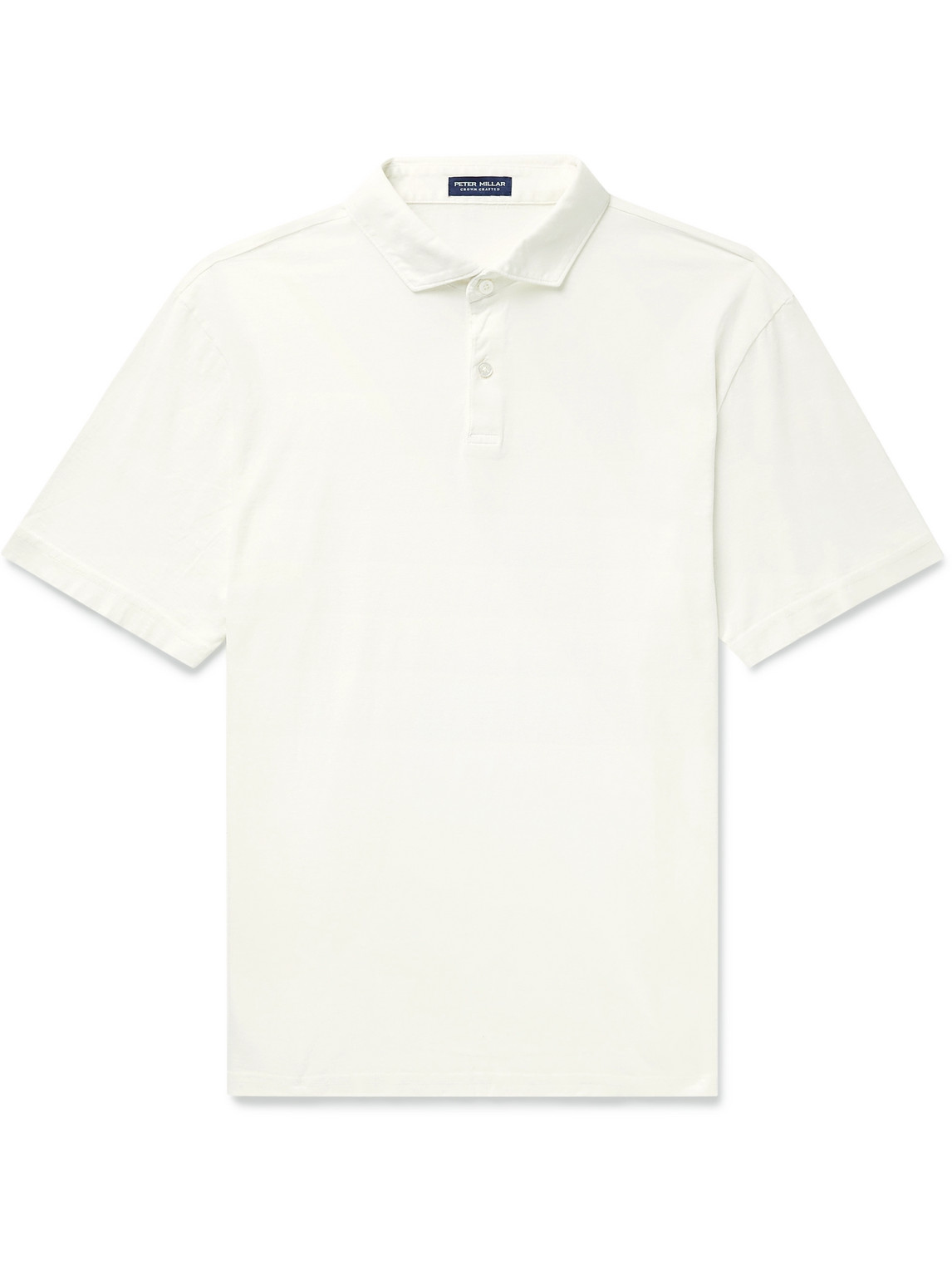 Peter Millar Crown Crafted Journeyman Pima Cotton Polo In White